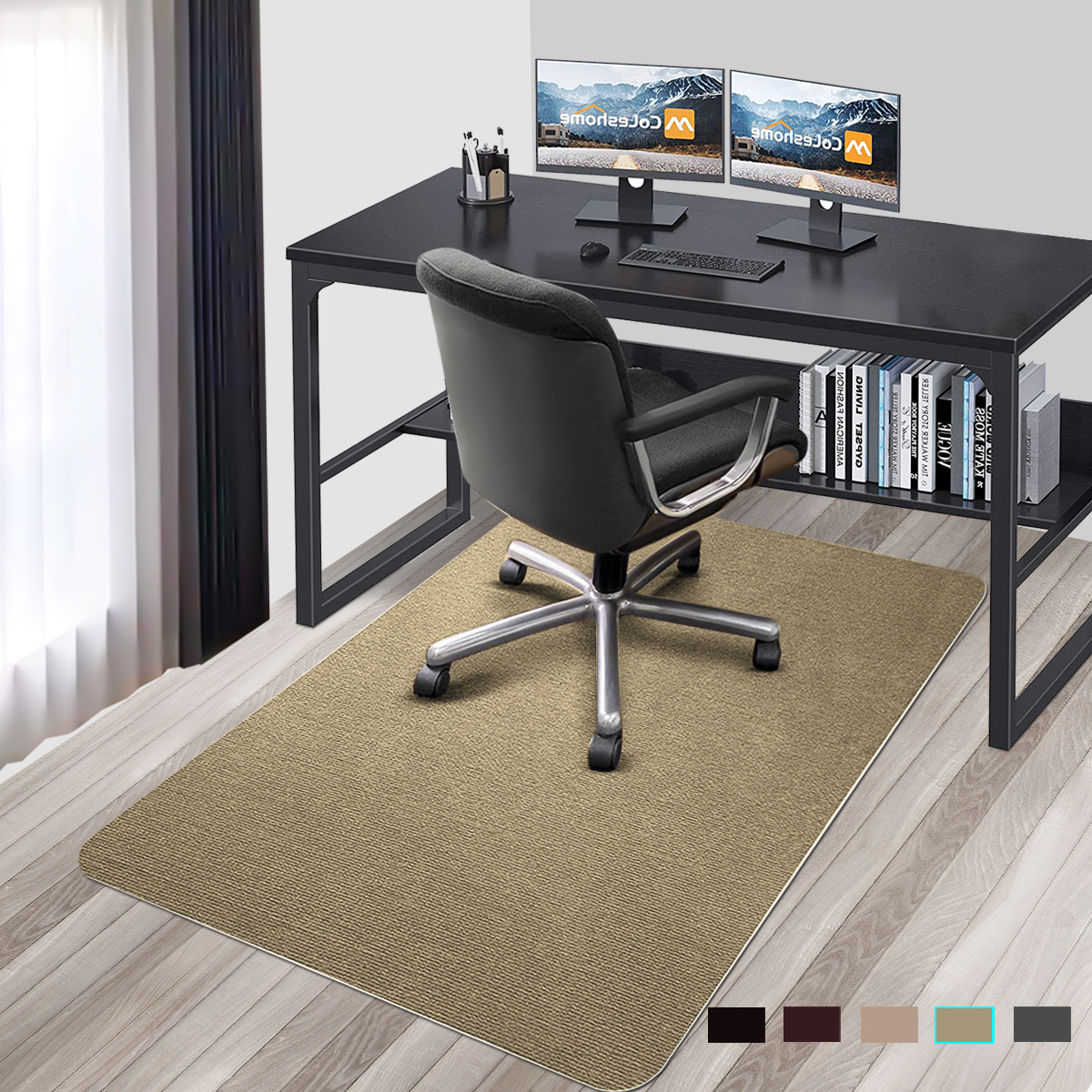 Amazon.co.jp: チェアマット 130 160 床保護マット家具保護パッド PVC