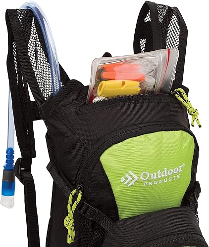 Miniatura 3 de Outdoor Products Paquete de hidratación de renacuajo (negro) (violeta tulipán)