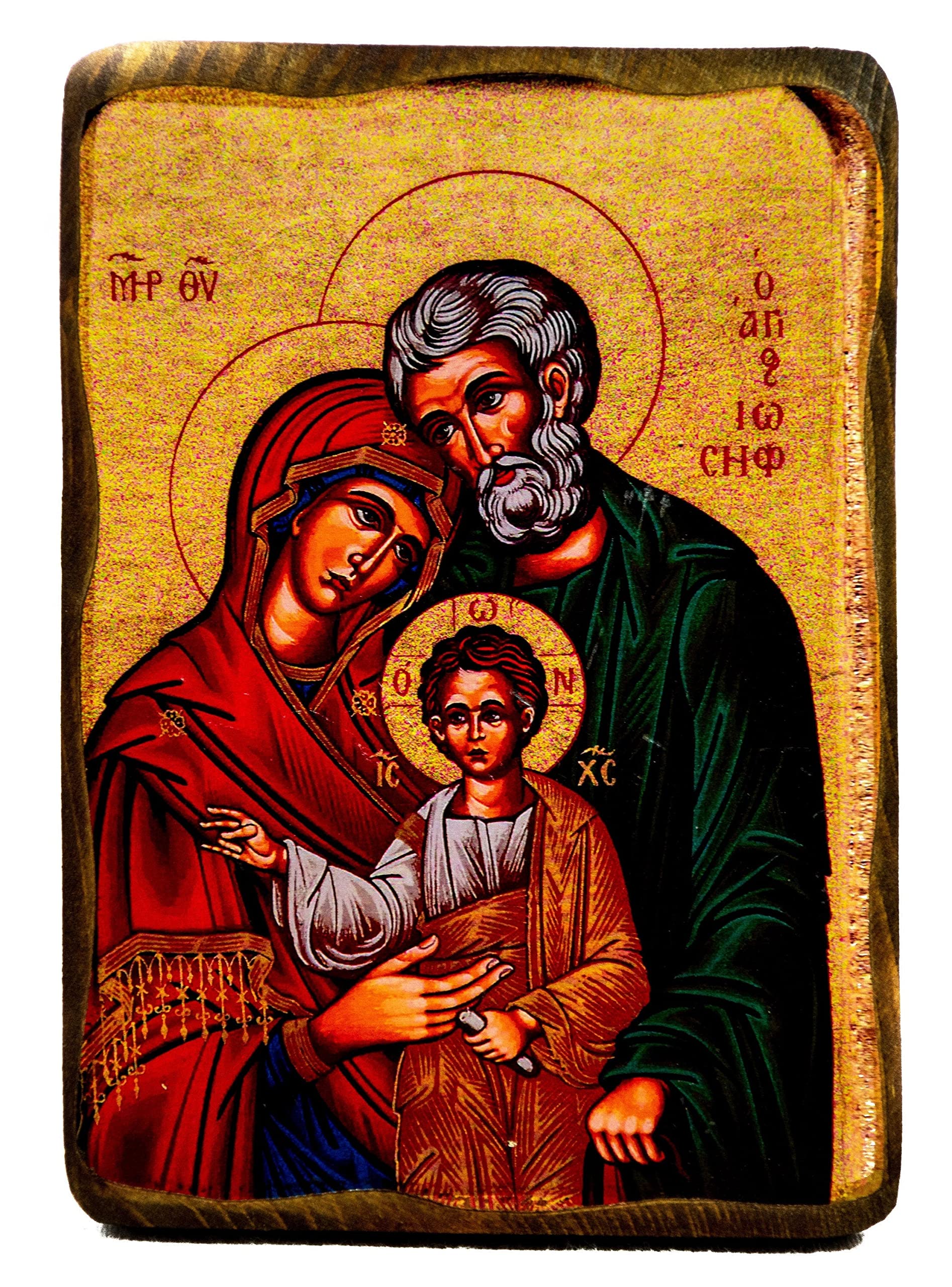 Handmade Icon in metal, Greek Christian Orthodox Byzantine - craibas.al