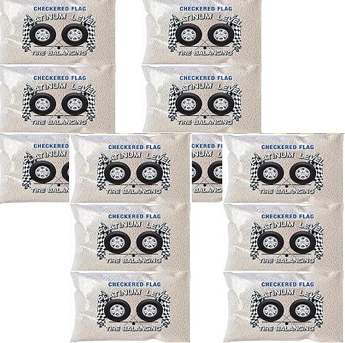 Cuentas de equilibrio de neumáticos de 10 onzas, caja de bolsas de 12 a 10 onzas, cuentas de equilibrio de 120 onzas para semirremolques, vehículos