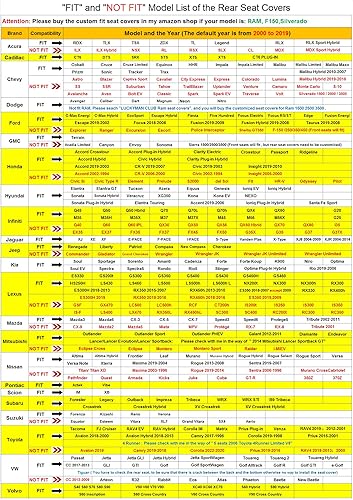 Vista 28 de LUCKYMAN CLUB - Juego de 2 fundas para asiento delantero de automóvil, de cuero sintético impermeable, universales, para sedán, SUV, camión