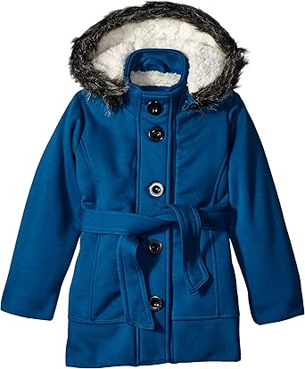 belted fleece jacket