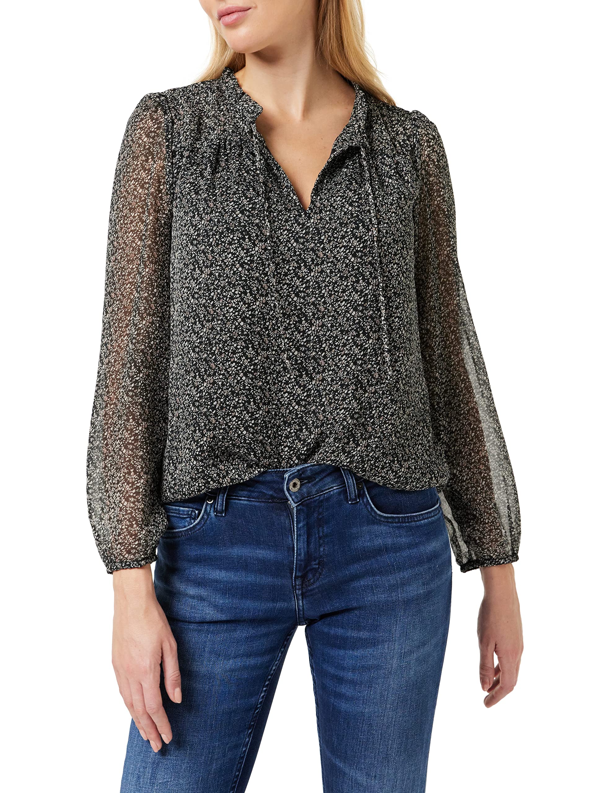 Only Onlditsy L/S Blouse Wvn Noos Blusas para Mujer