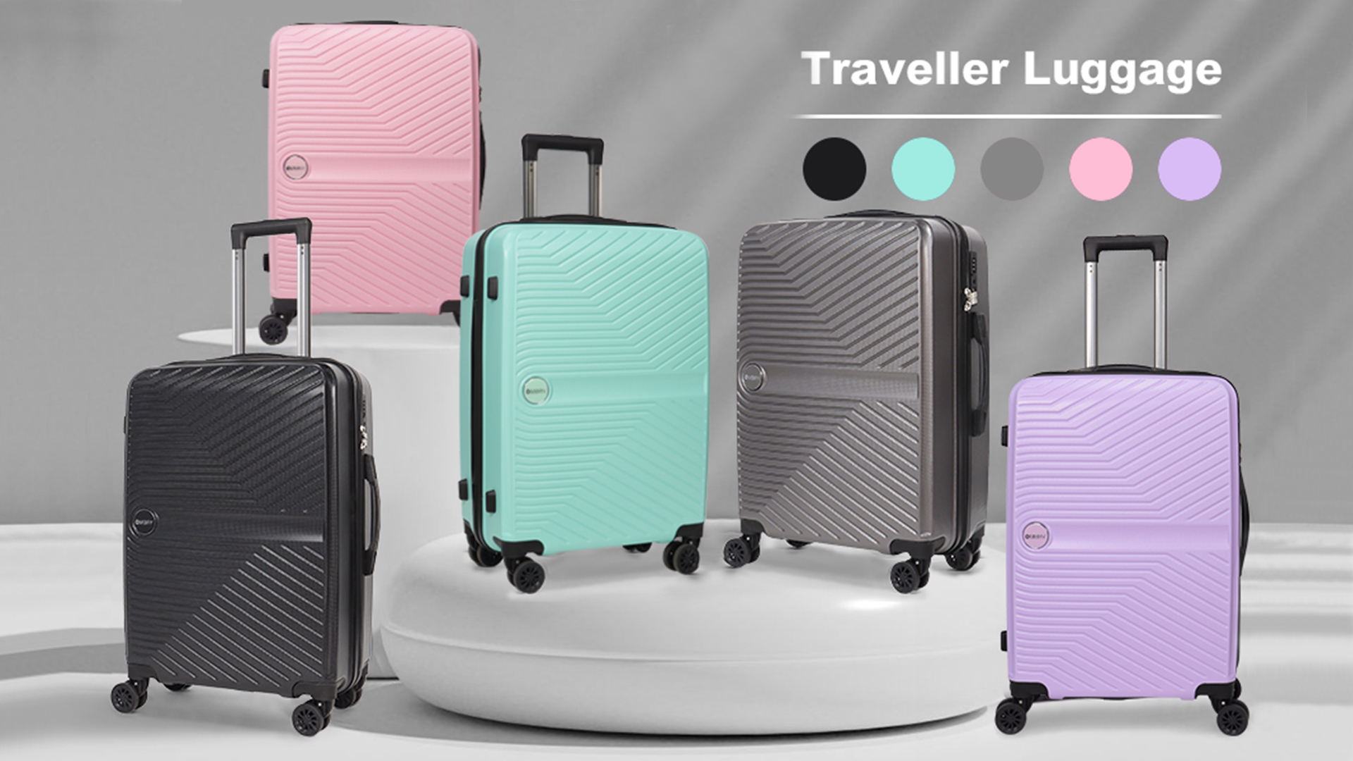 Luggage Set 3 Pieces - Suitcase Set - Carry on Luggage with Wheels