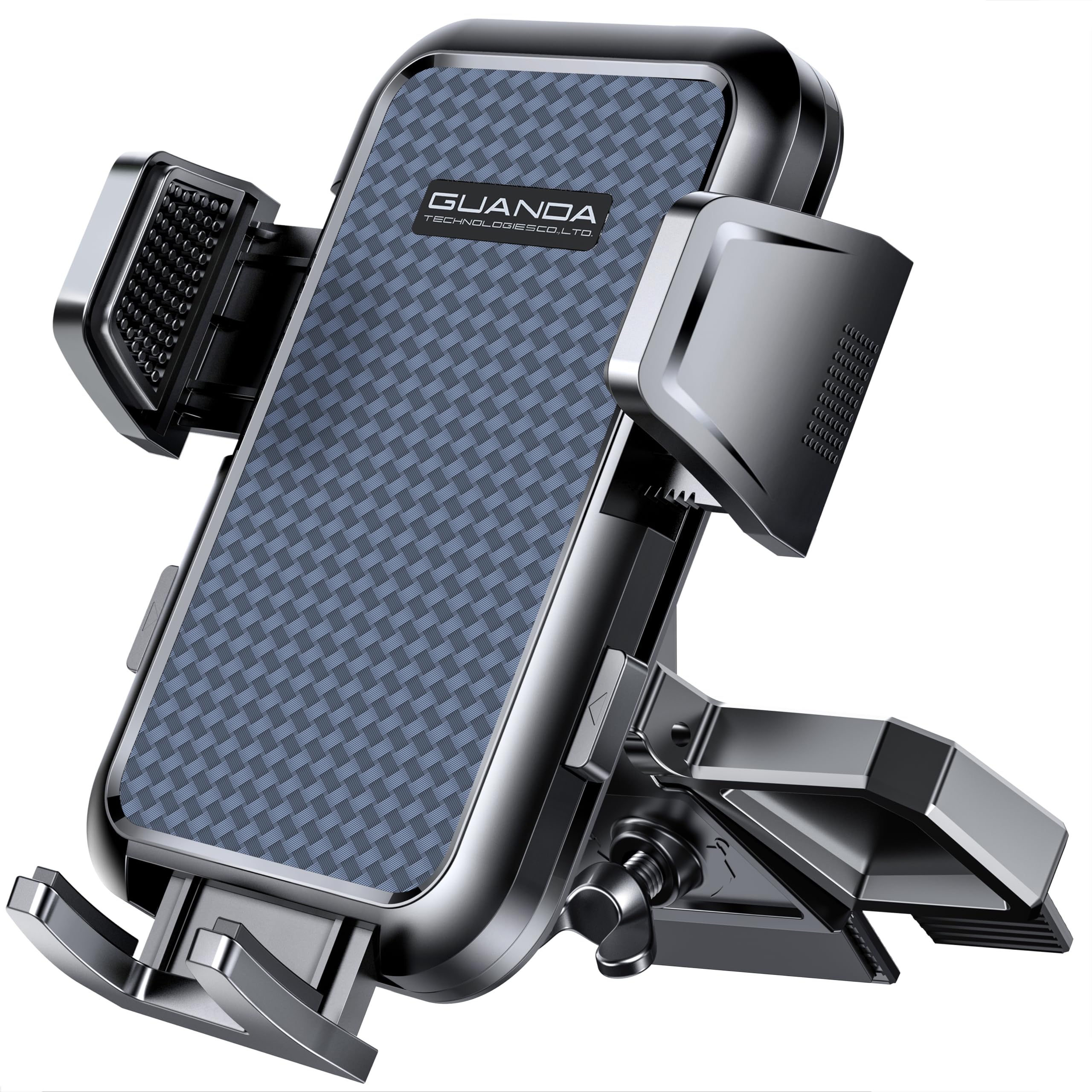 CD Phone Holder for Car One-Hand Release