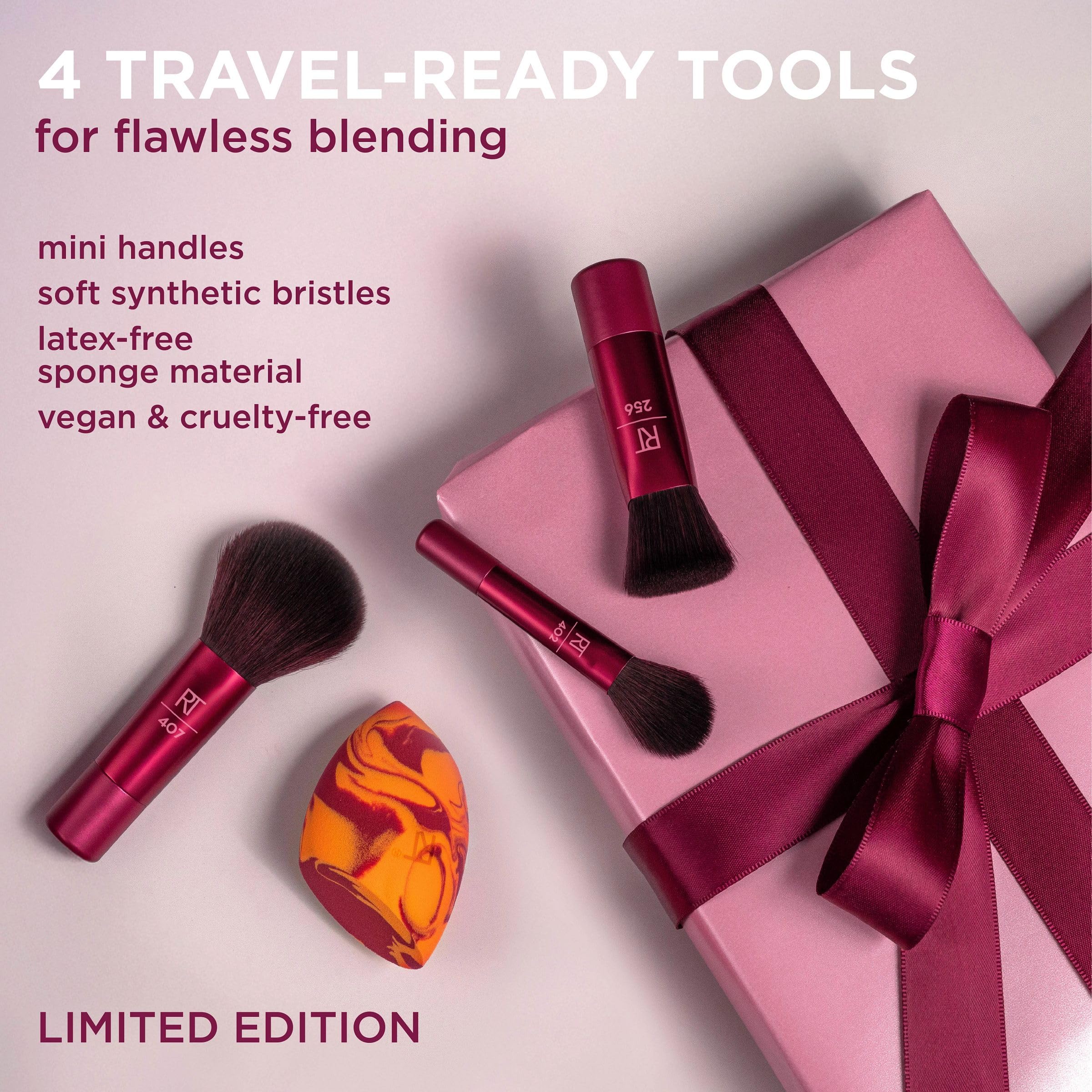 Real Techniques Blend + Jet 4 Piece Gift Set : Amazon.ca: Beauty