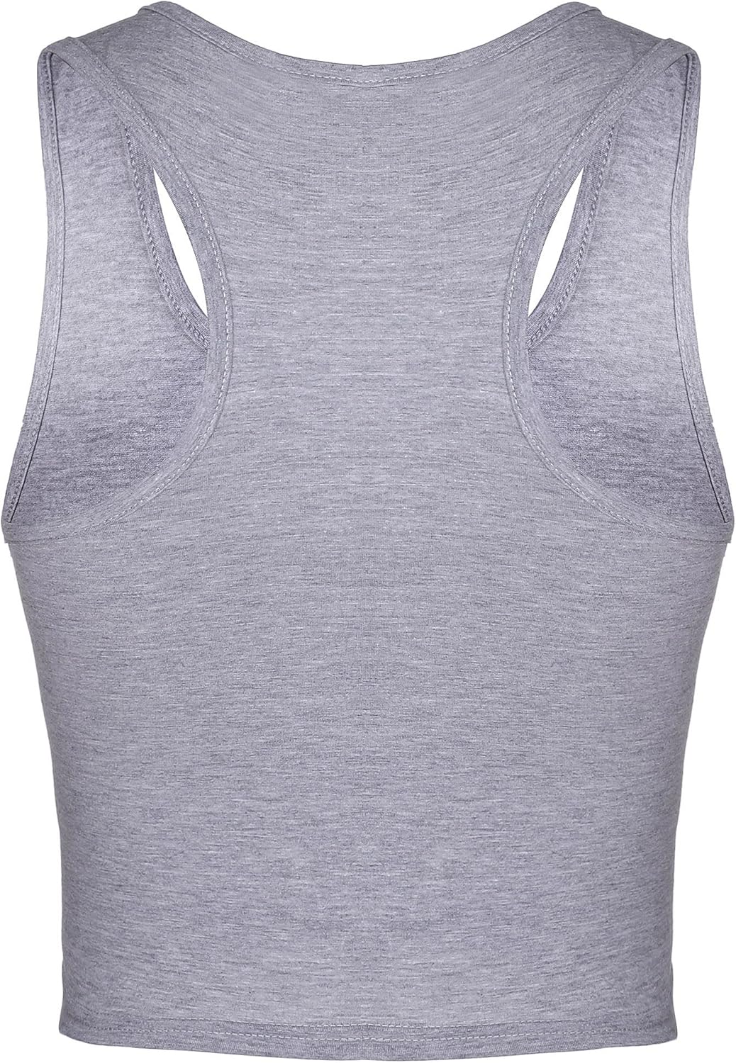 3 Pieces Crop Tops for Women, Workout Tops Basic Cropped Tank Tops Sleeveless Racerback Sports Gym Crop Tank for Teen Girls - Image 3