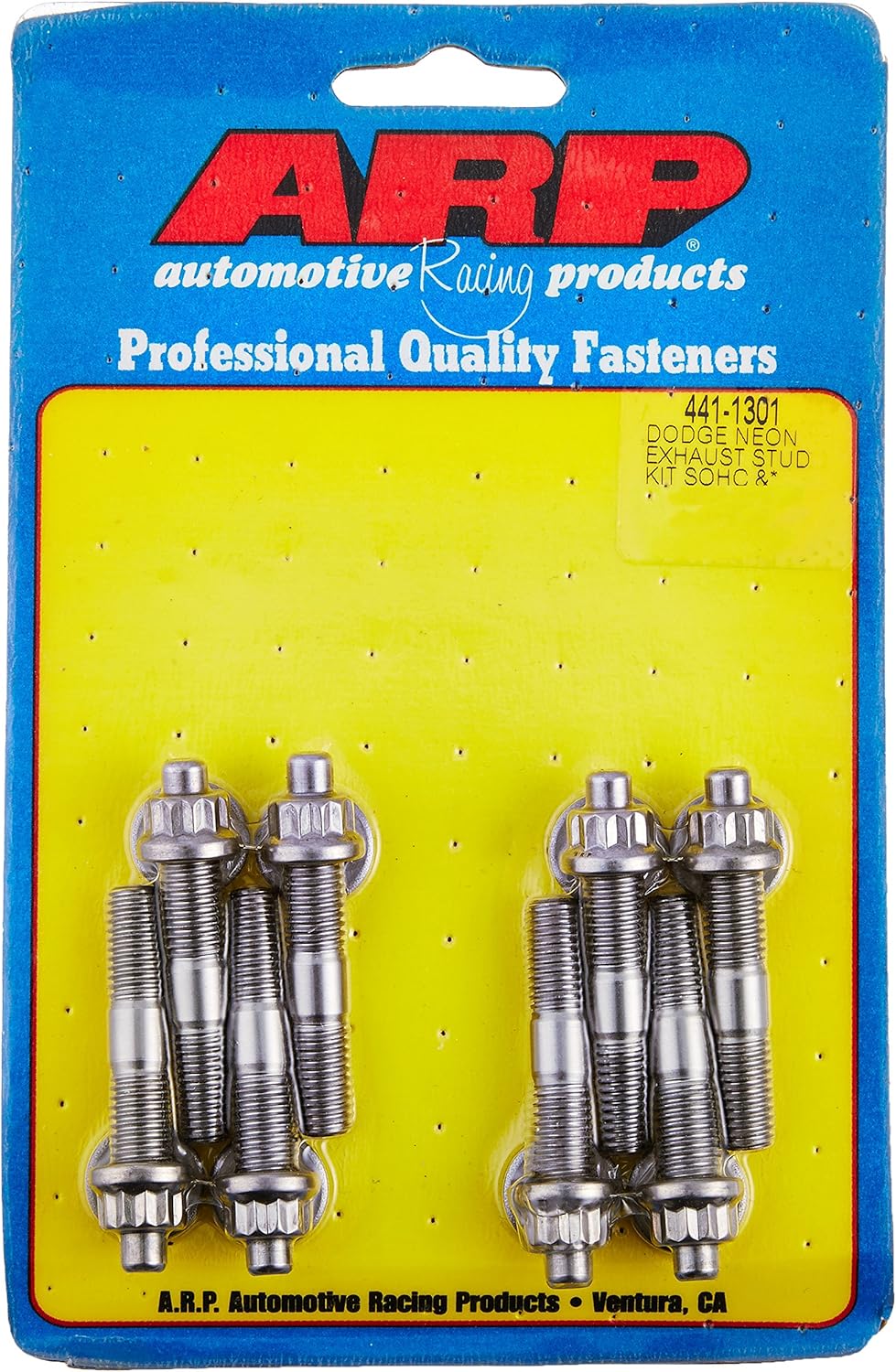 ARP 4411301 Neon Exhaust Stud Kit Automotive