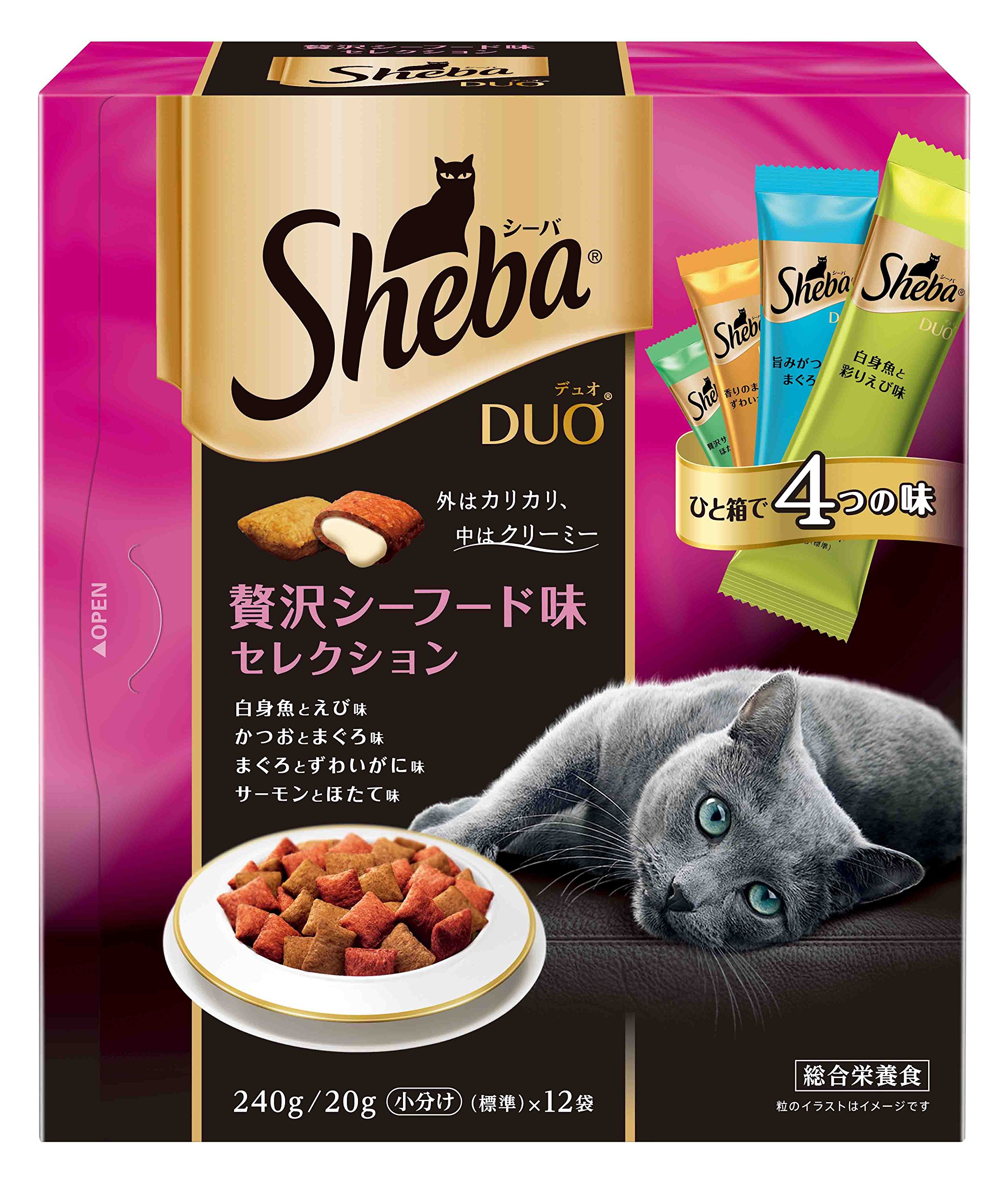 シーバ DUO 海の幸セレクション 200g×10 ×50箱 シーバ DUO 海の幸セレクション 200g×10 ×50箱 シーバ デュオ 厳選海