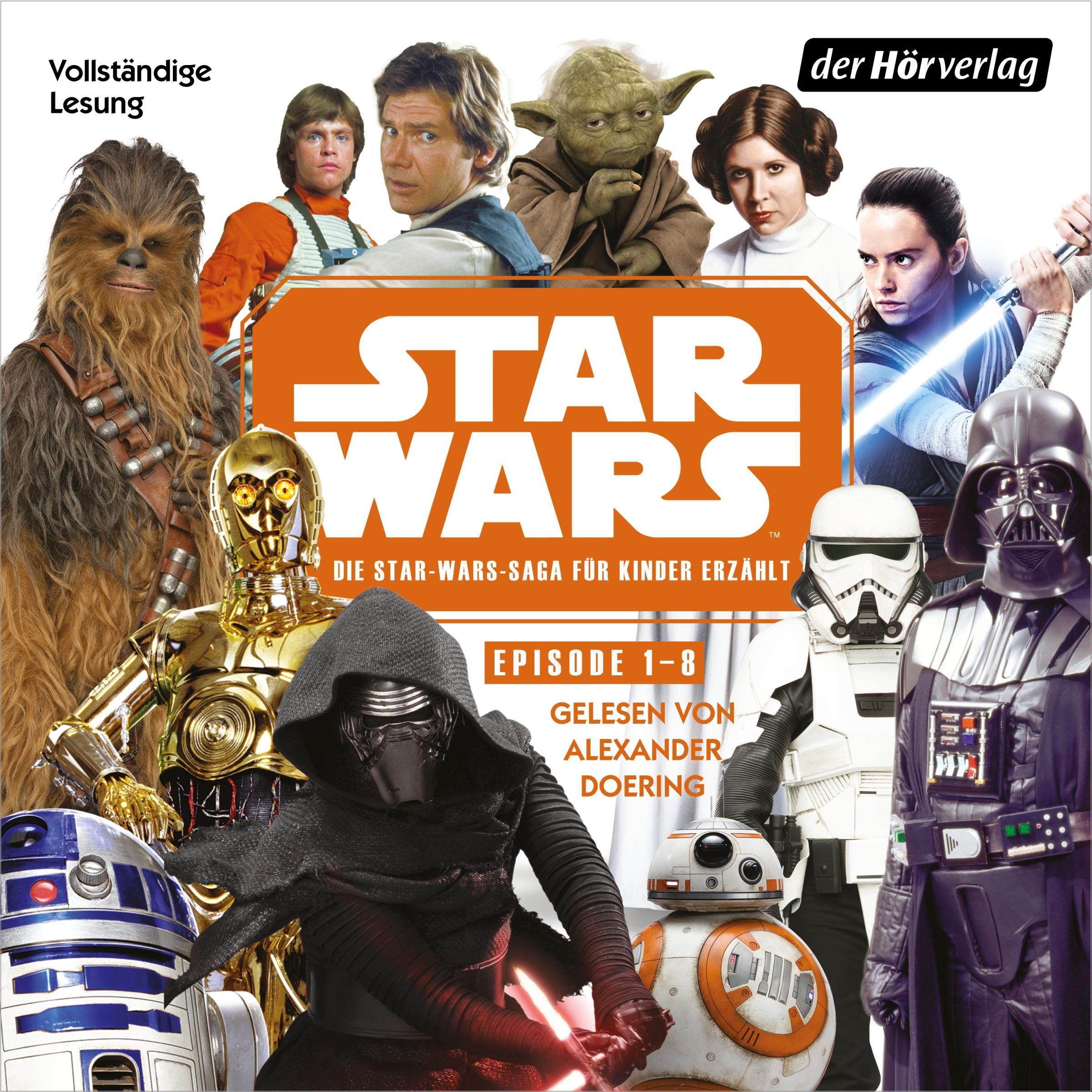Cover art for Star Wars Episode 1-8