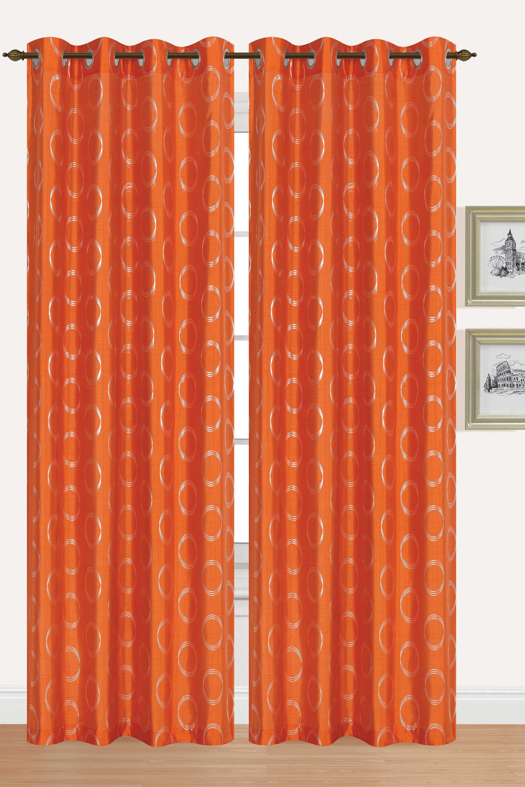Sally Textiles Sonia Panel, Orange
