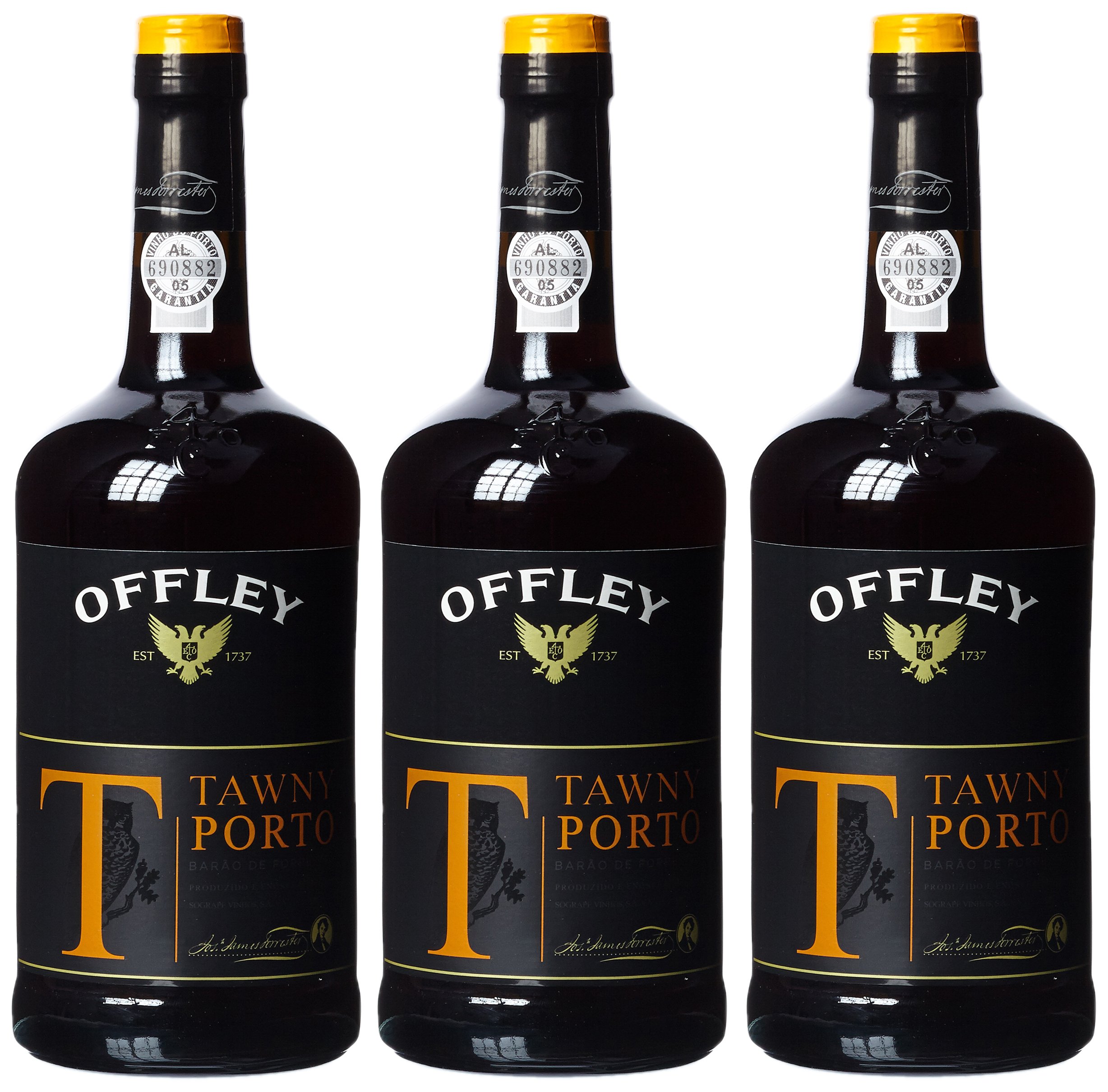 Offley Tawny port, 19,5% vol, (3 unidades x 750 ml)