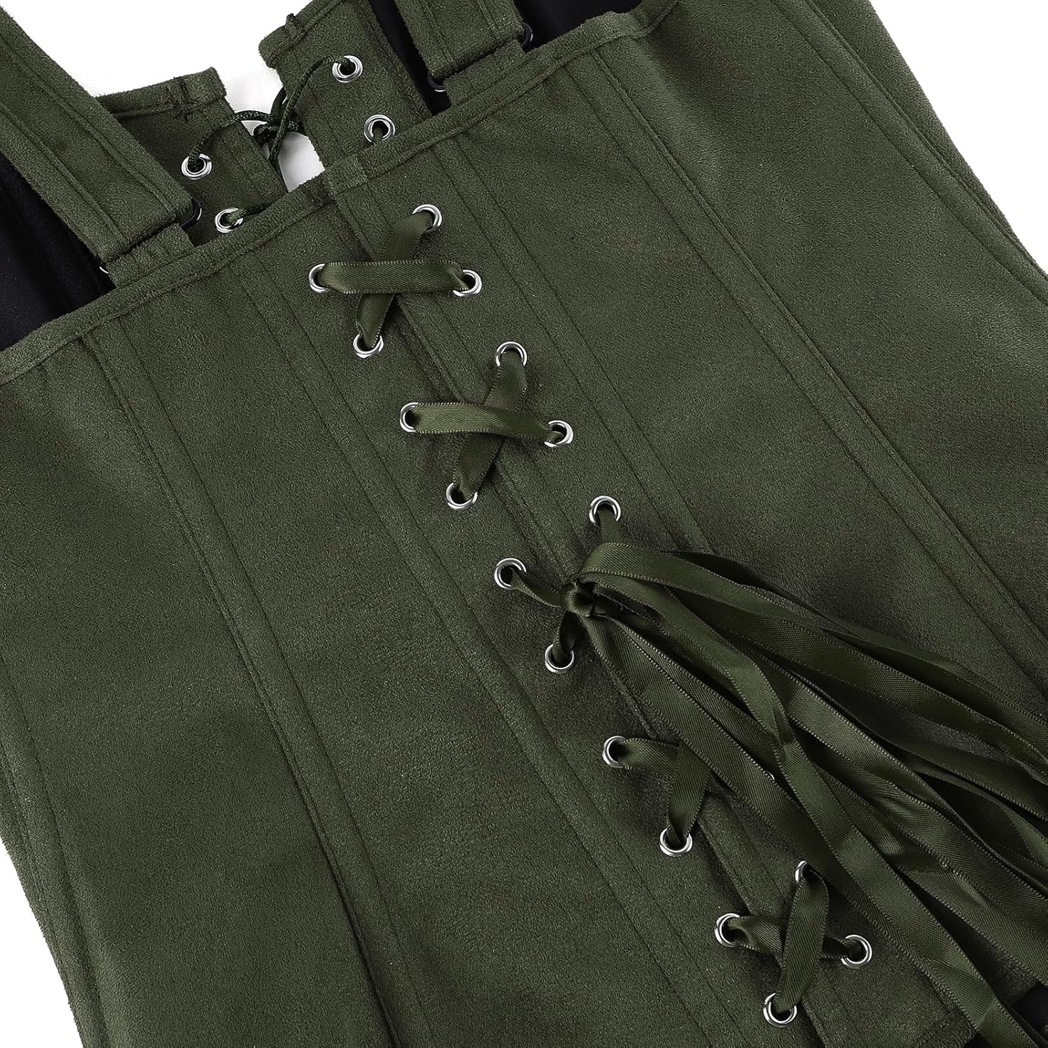 Zhitunemi Corsets for Womens Halloween Costumes: Overbust Plus Size Corset Top - Renaissance Fairs for Historical Reenactors - Image 5