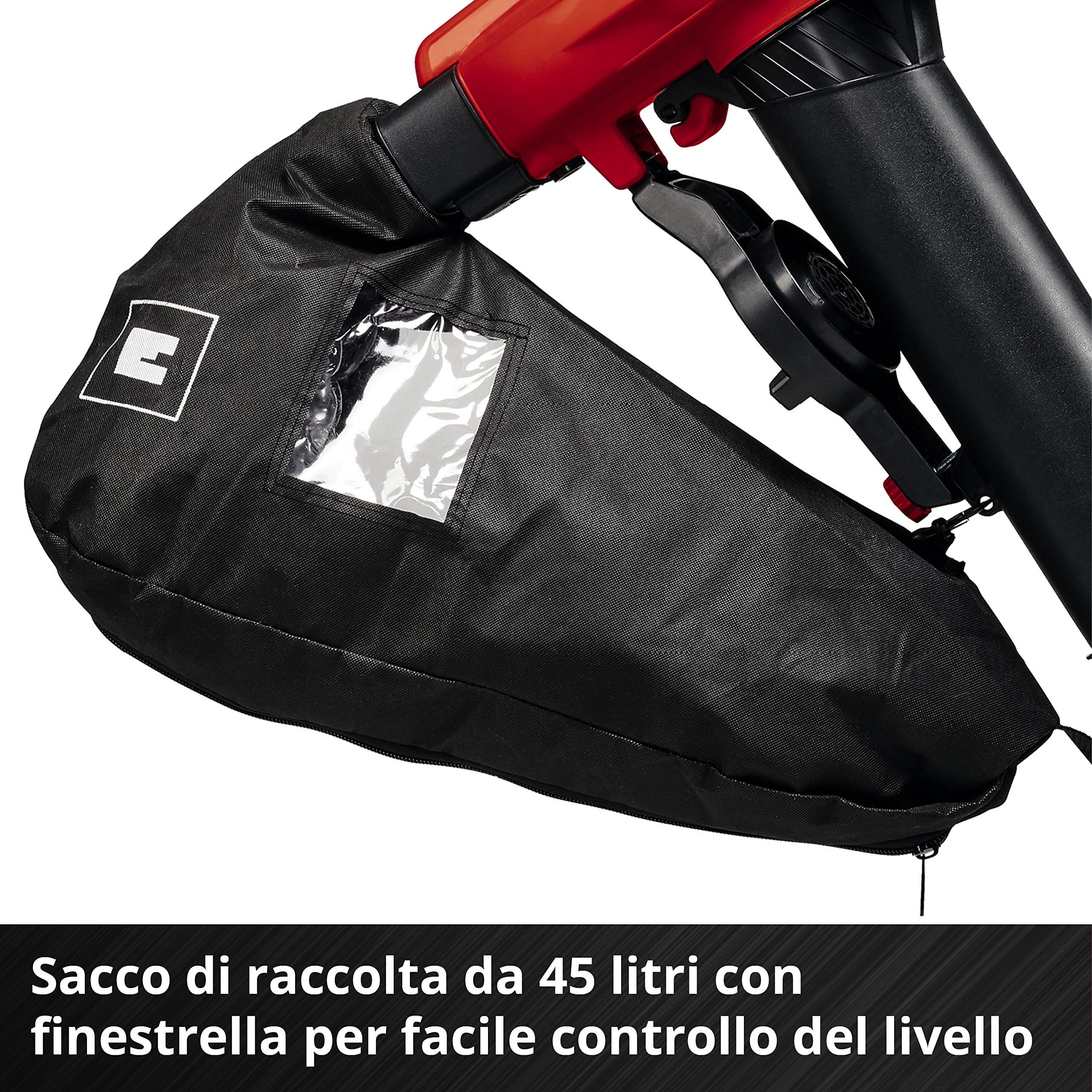 Einhell Aspiratore/soffiatore per foglie a batteria GE-CL 36/230 Li - Solo Power X-Change (li-ion, funziona aspirazione/soffiatura, interruttore turbo, tubo aspirazione/soffiatura, senza batteria)