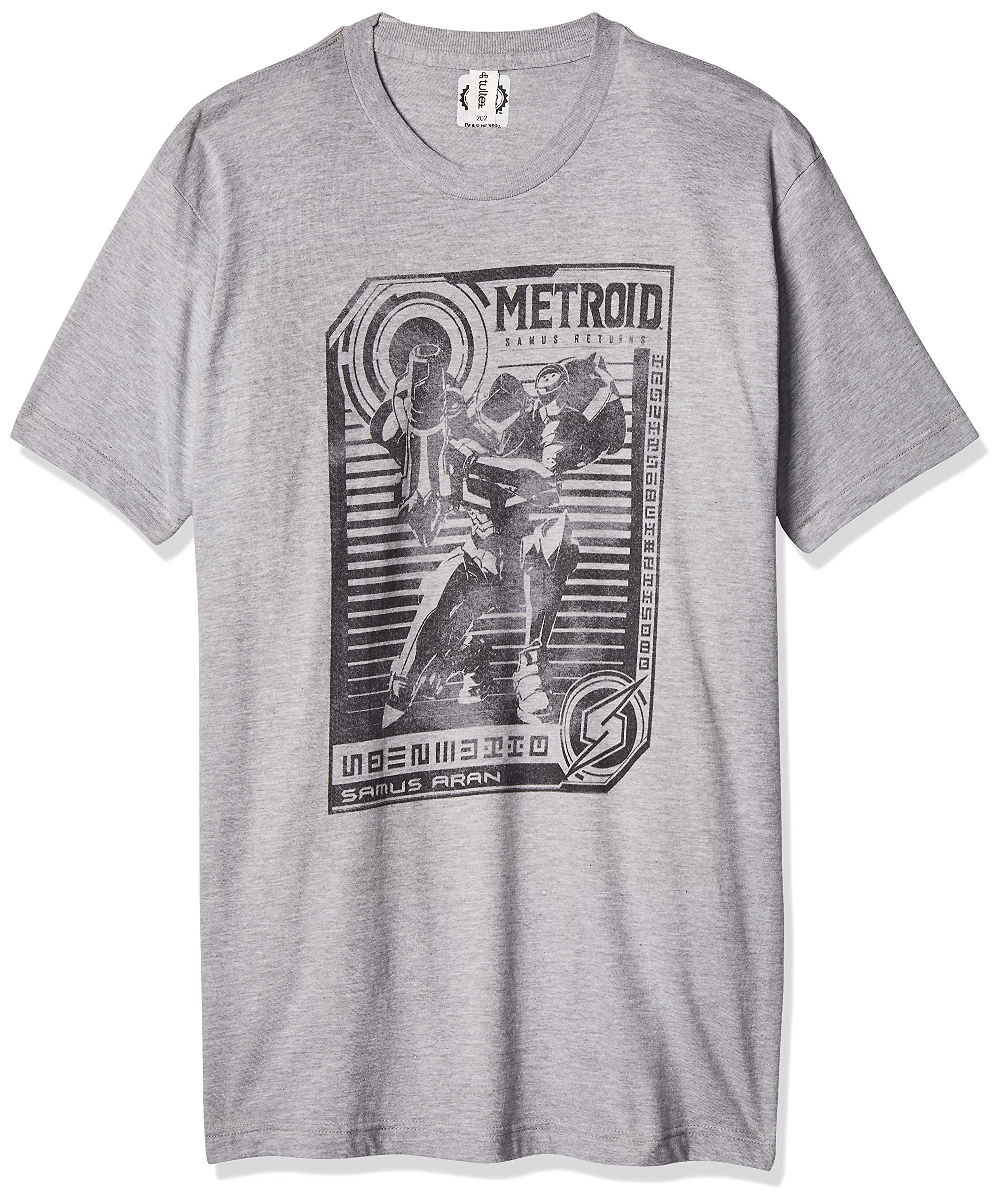 Nintendo Mens Metroid Men's Graphic Tees