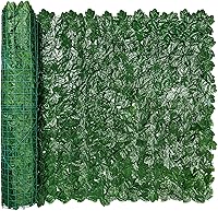 Vista 12 de iCover Pantalla de Privacidad de Hiedra Artificial para Cerca, 59x157 pulgadas Junta Reforzada Previene que las Hojas se Caigan, Paneles de Seto