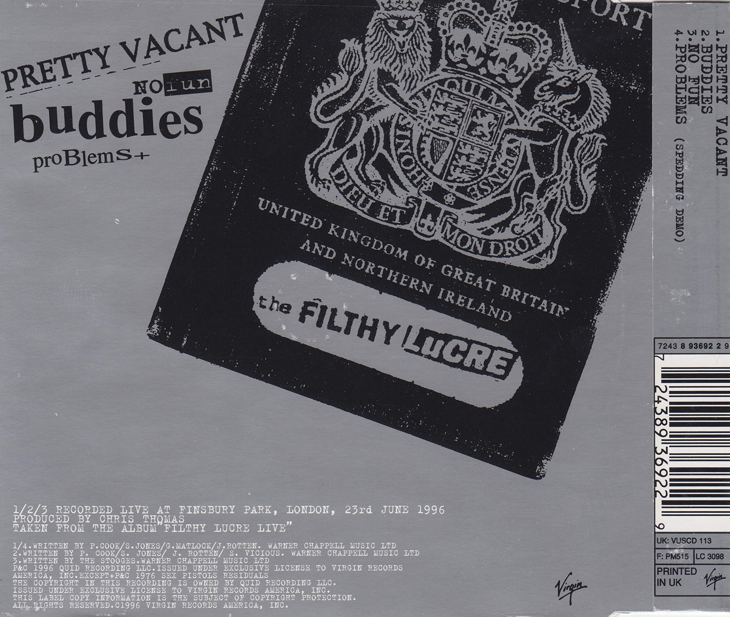 Pretty Vacant