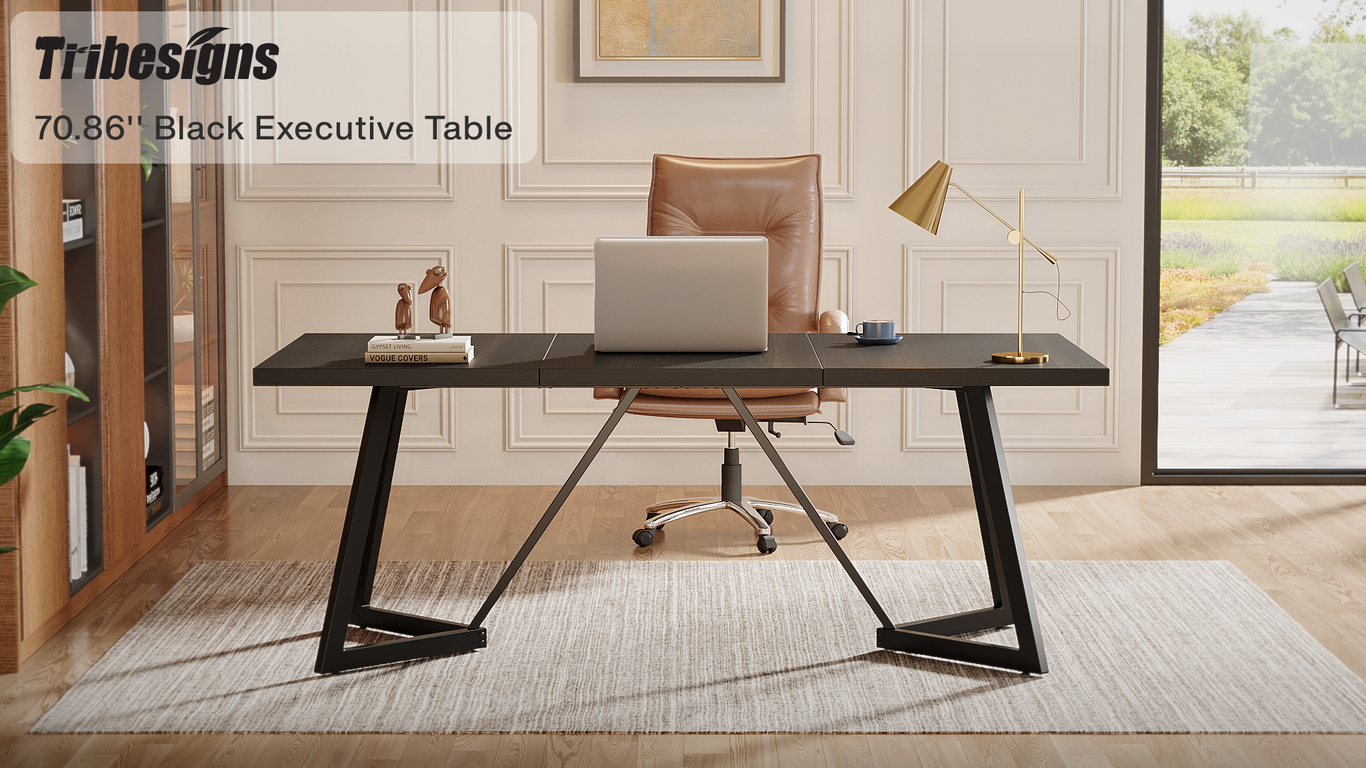 Amazon.com: Tribesigns 70.86-Inch Large Executive Desk, Modern