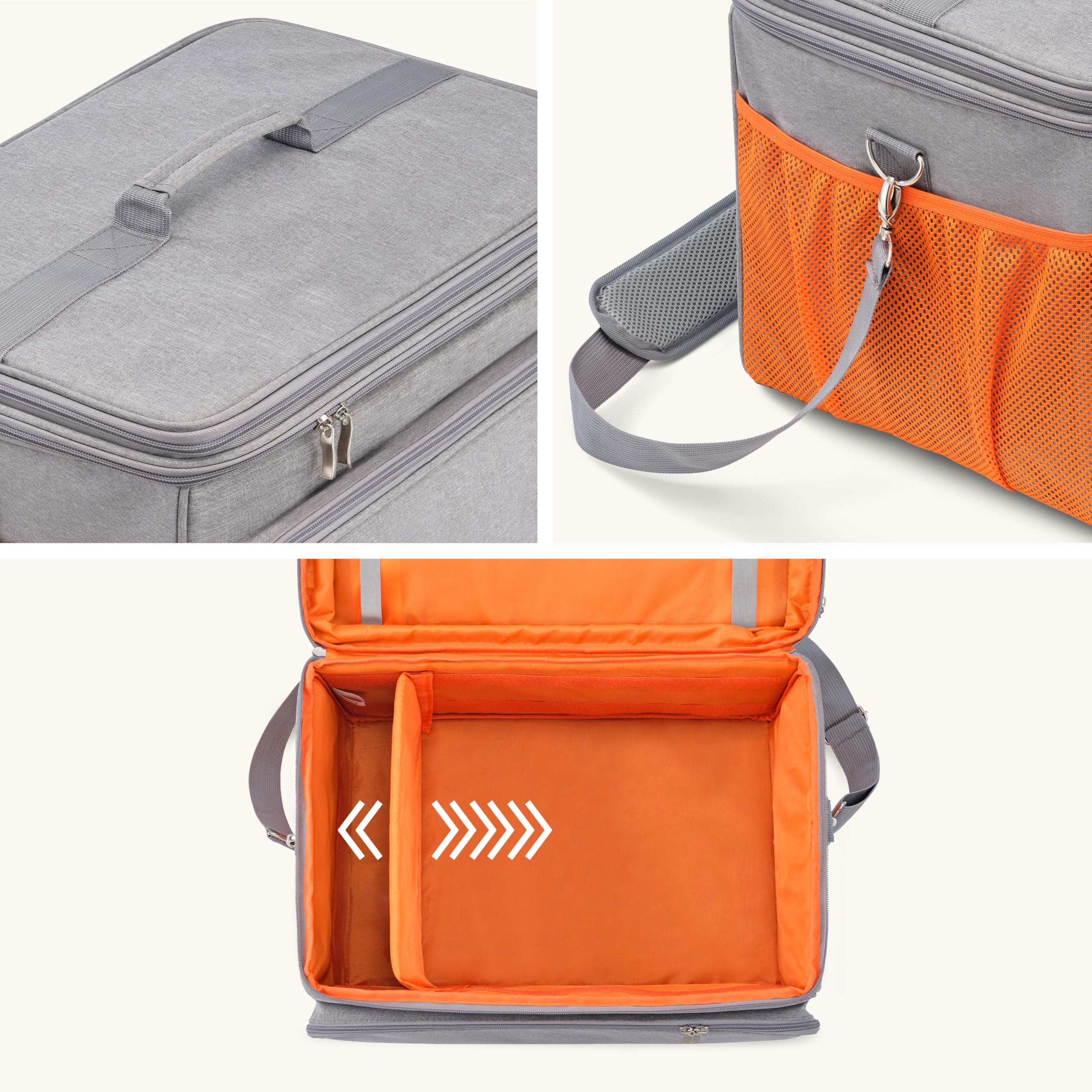 The Awesome Bag™ para limpiadores de Vapor Neat™ & Neat Plus™: Duradero, Ajustable almacenar tu Limpiador de Vapor y Accesorios