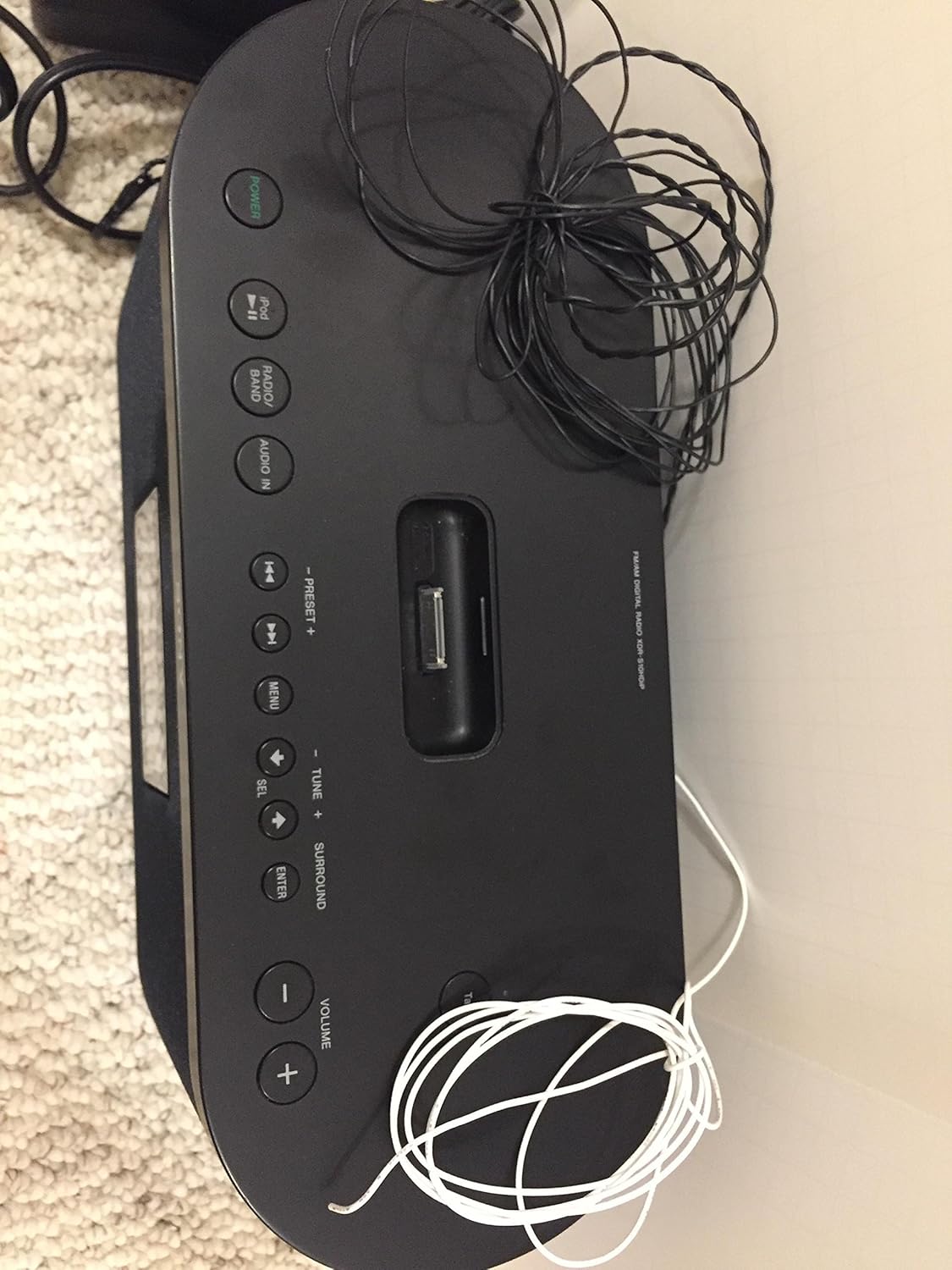 sony xdr s10hdip hd radio with dock for ipodiphone discontinued by manufacturer