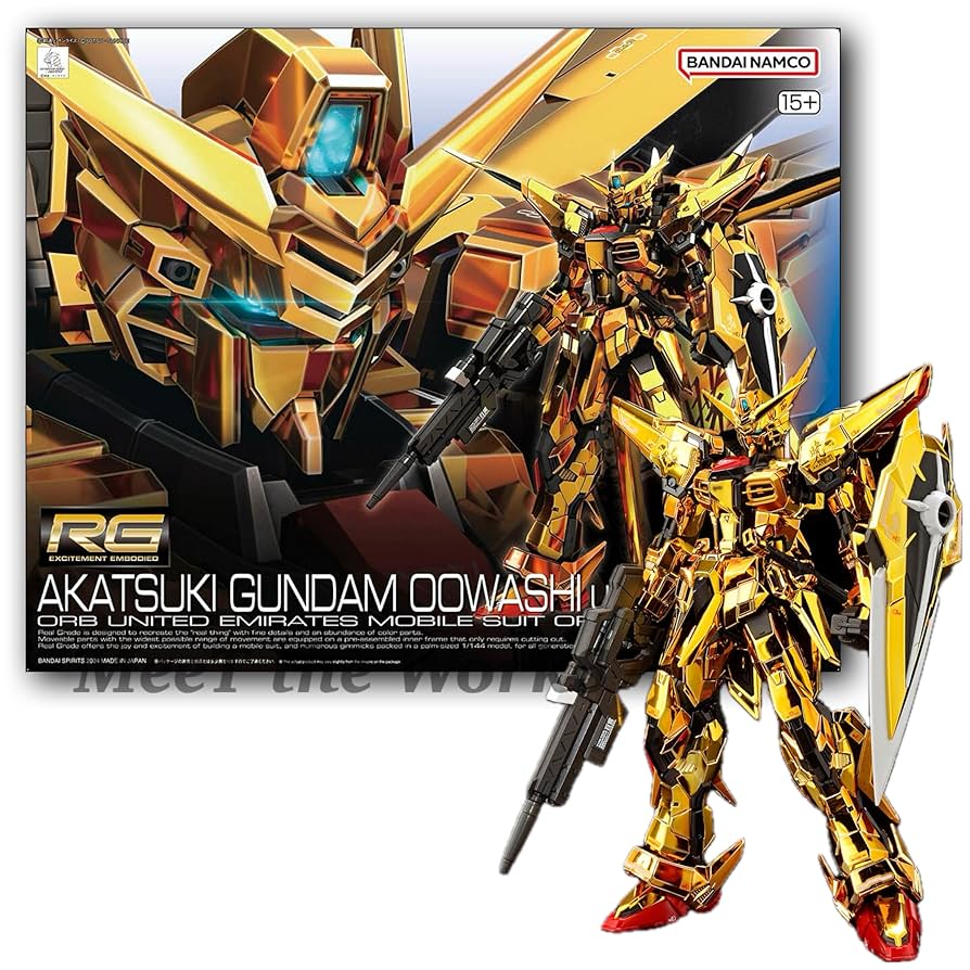 RG 1/144 アカツキガンダム オオワシ装備　プラモデル　2個セット Amazon | 【RG】 1/144 アカツキ (オオワシ装備) プラモデル