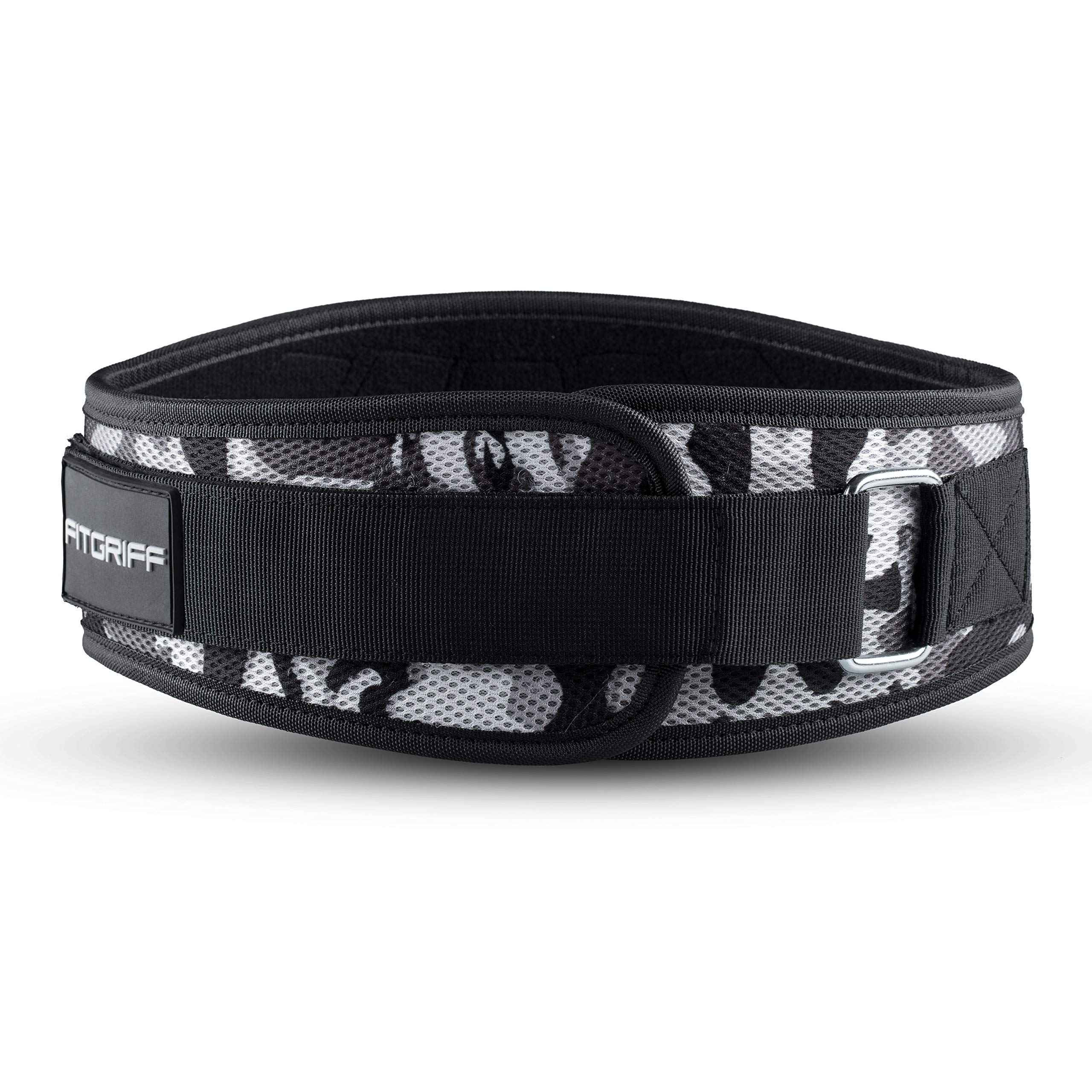 Fitgriff® Cintura Palestra V1 per Uomo & Donna - Cinture da Sollevamento Pesi, Squat, Bodybuilding, Stacco - Weightlifting Belt