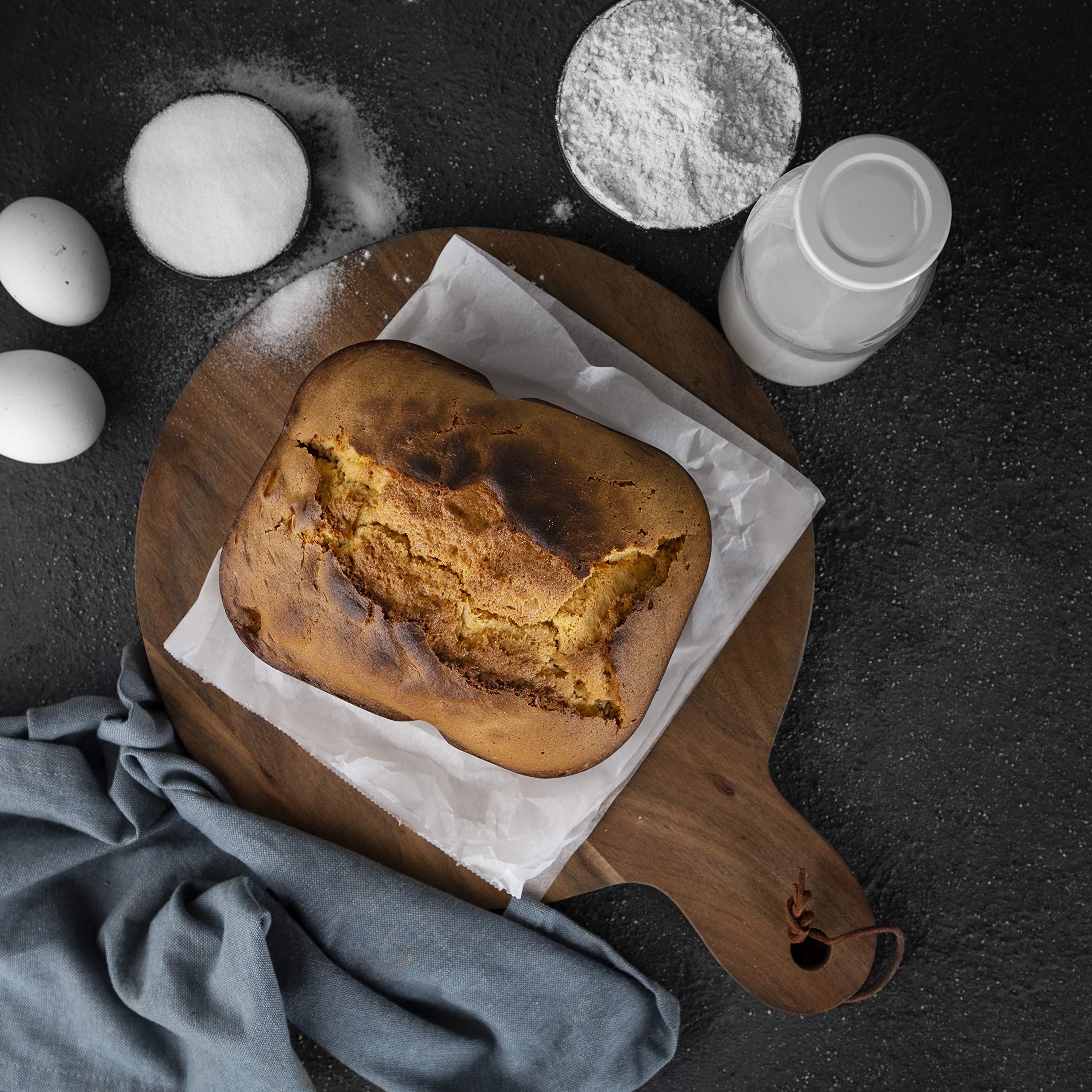 Maszyna do wypieku chleba Princess 152009 Bread Maker – idealna w przypadku specjalnej diety lub alergii na gluten – 15 programów do 900 gramów chleba - moc 600 W