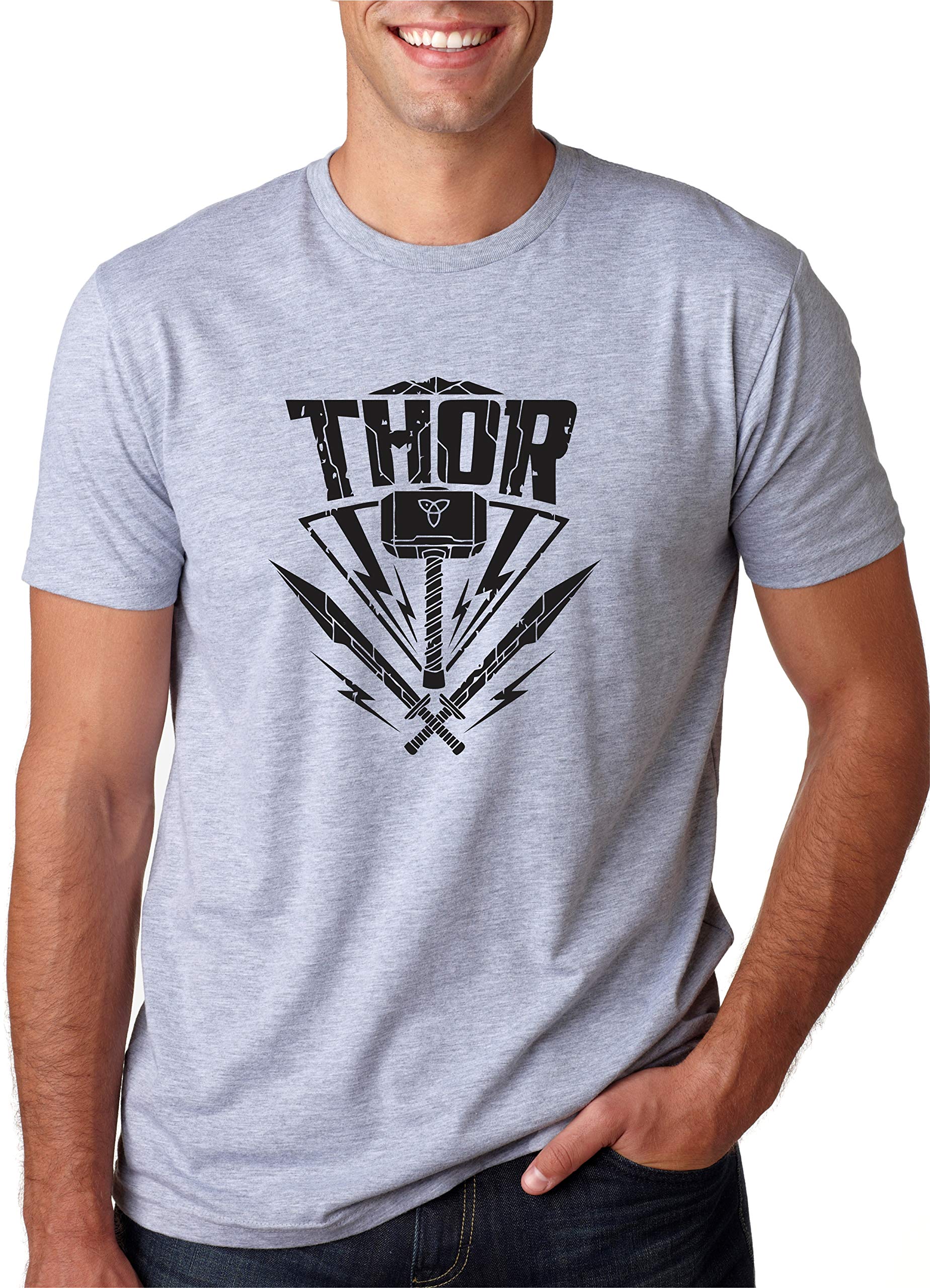 GAVESHNAThor Men's Regular FIT Cotton Printed T Shirt