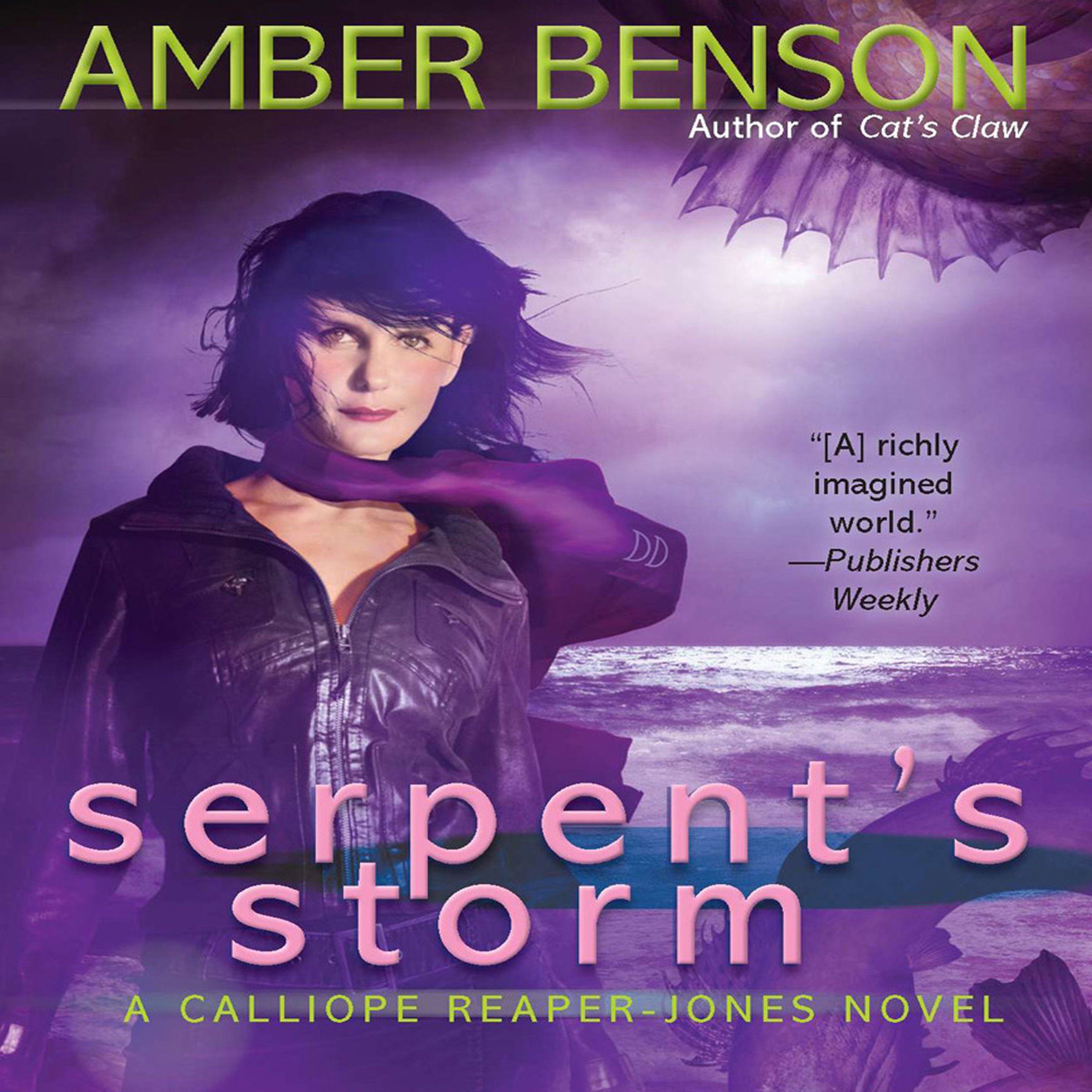 Cover art for Serpent's Storm