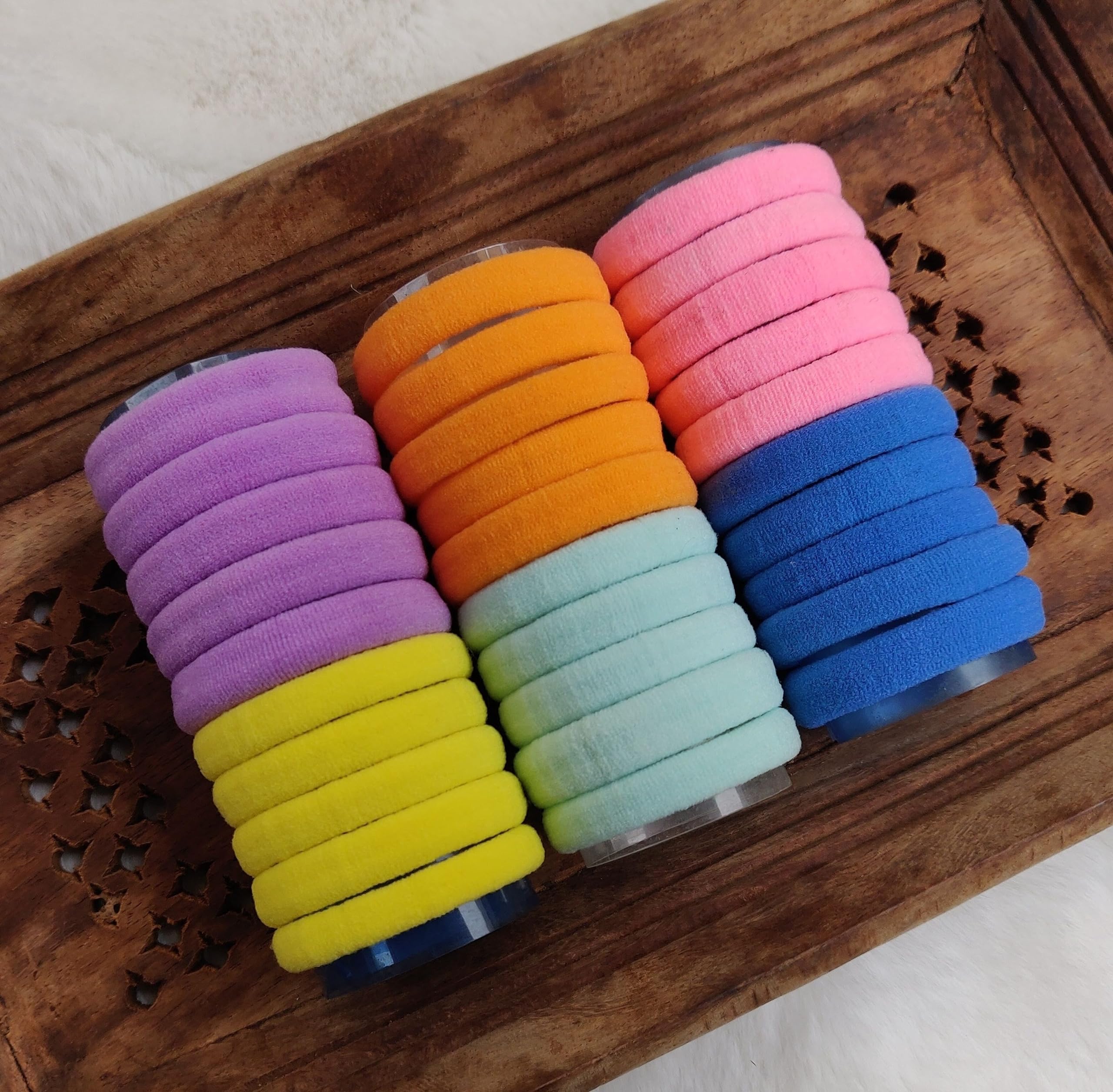GFs Elastic Hair Ties | Rubber Bands for Girls | Stretchable Bands For Women | Cotton Hair Elastic Rubber Bands. (Pack of 30 Pieces) (B0CHJJHVDJ) Amazon Price History, Amazon Price Tracker