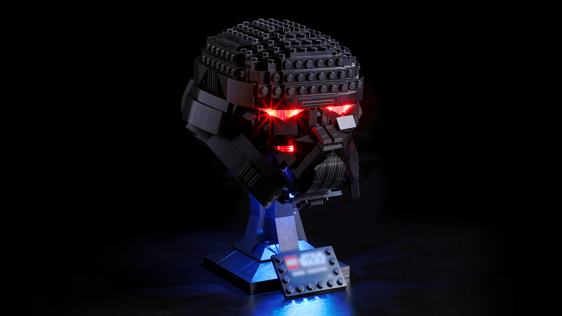 YEABRICKS LED Licht für Lego-75343 Star Wars Dark Trooper Helmet Bausteine Modell (Lego Set Nicht enthalten) – Bild 8