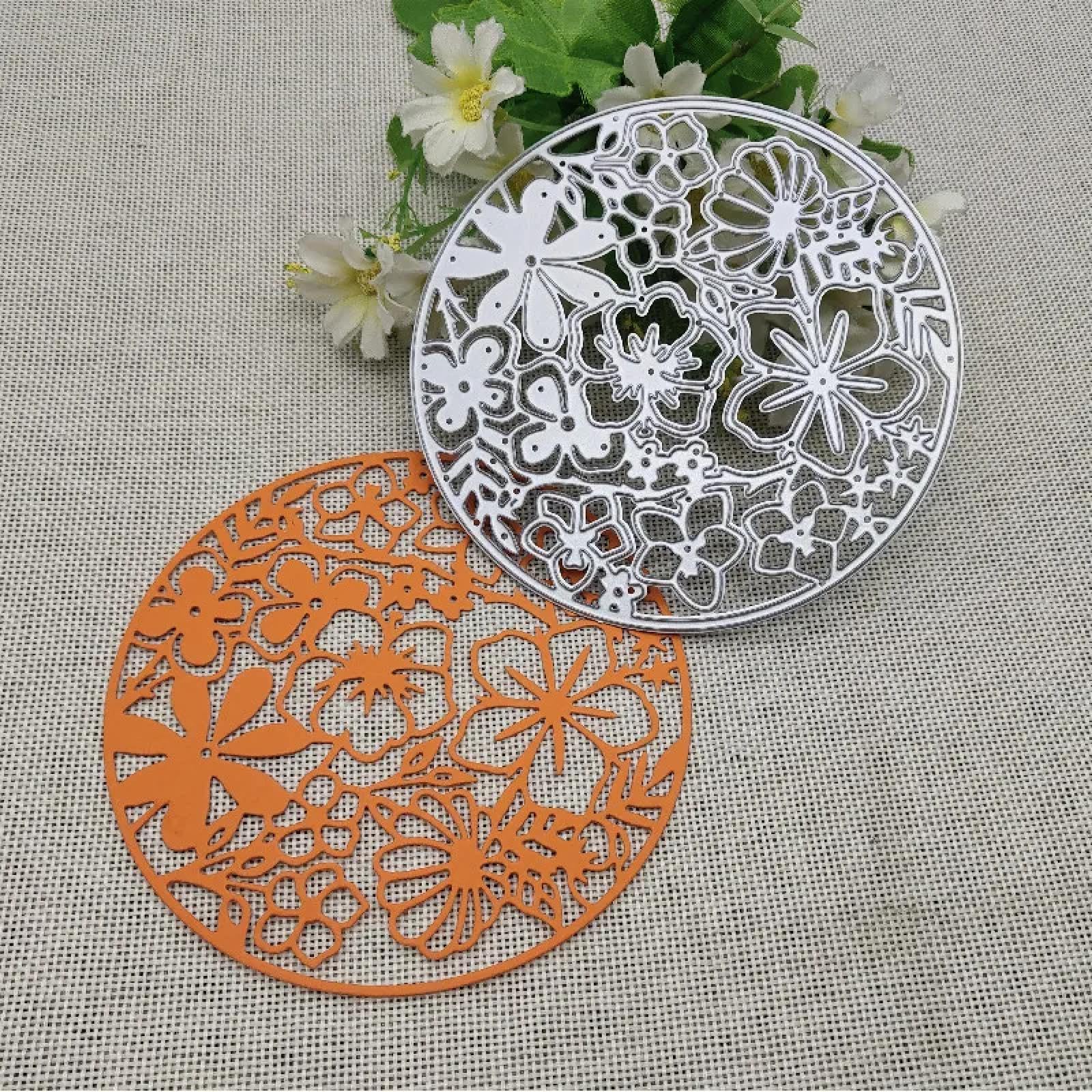 Matrice de découpe fleurs en dentelle pour créer vos cartes d'anniversaire