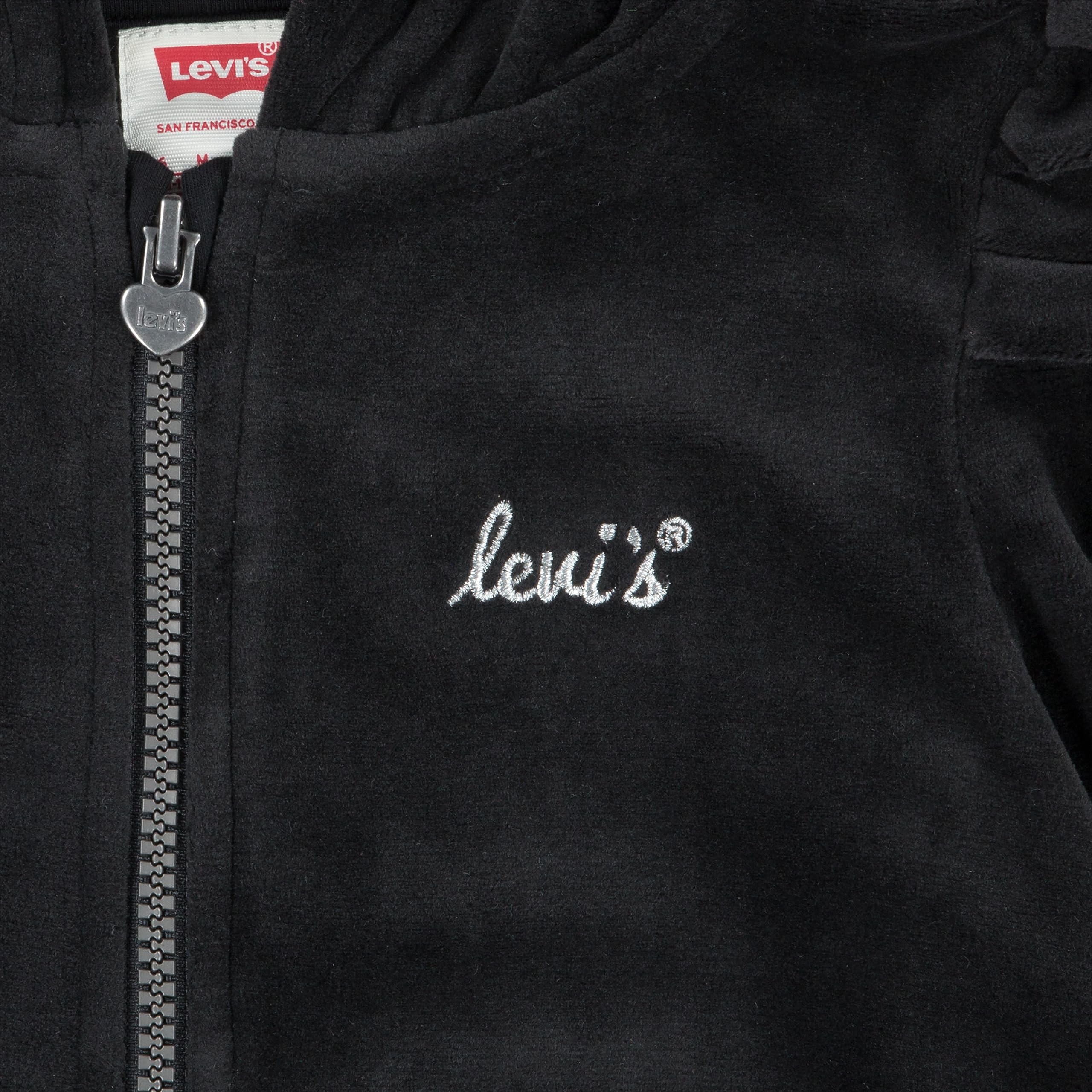 Levi's Lvg Meet and Greet Velour Hood 3ej171 Sudadera con Capucha para Niñas