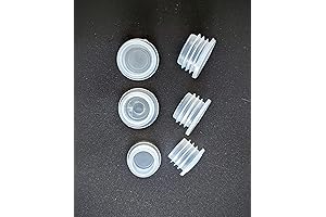 Salt and pepper stoppers | Seals salt and peppershakers | Plastic stoppers, pack of 6