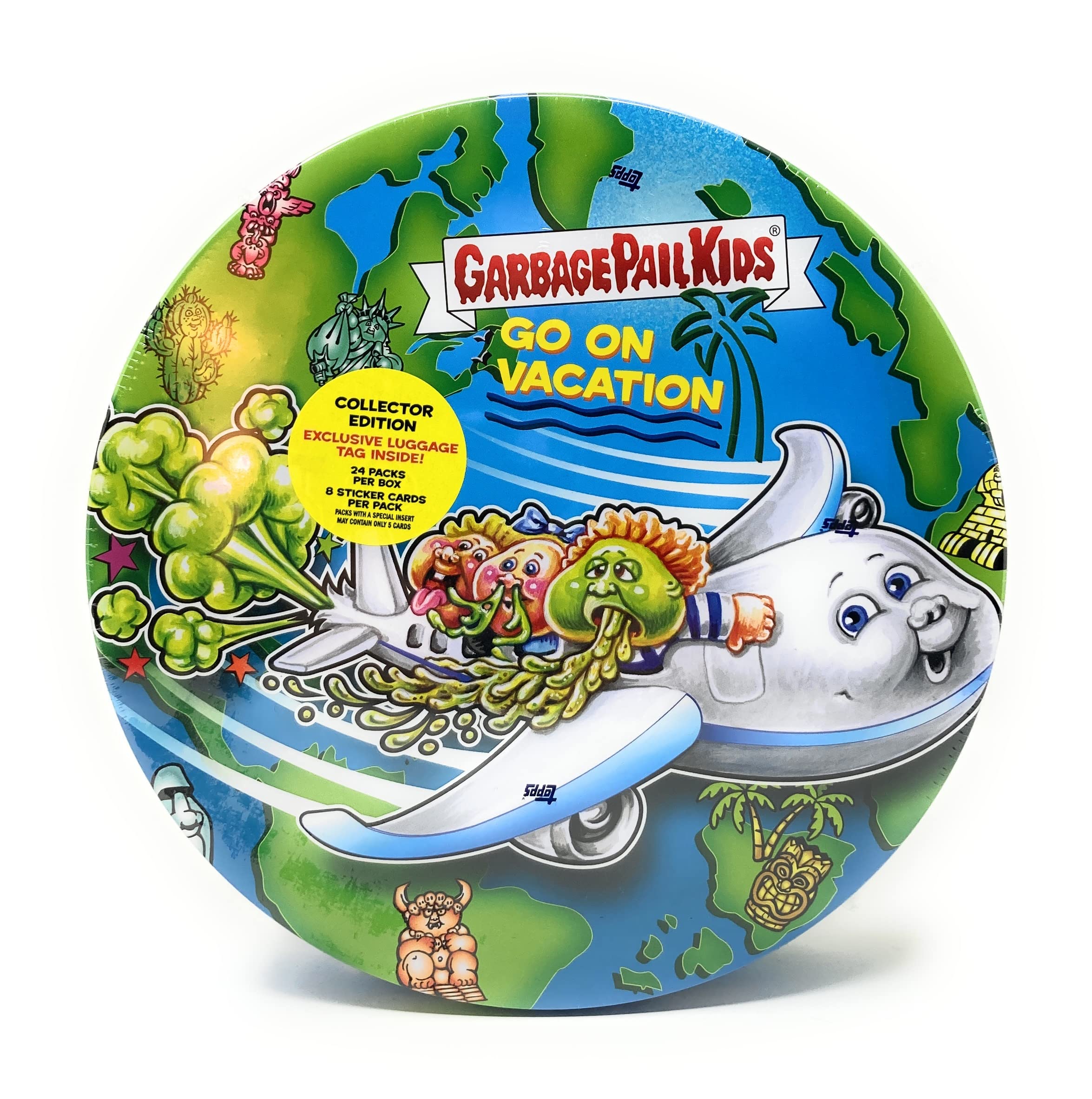 Amazon.com: 2021 Topps Garbage Pail Kids Go On Vacation Collector Edition :  Everything Else