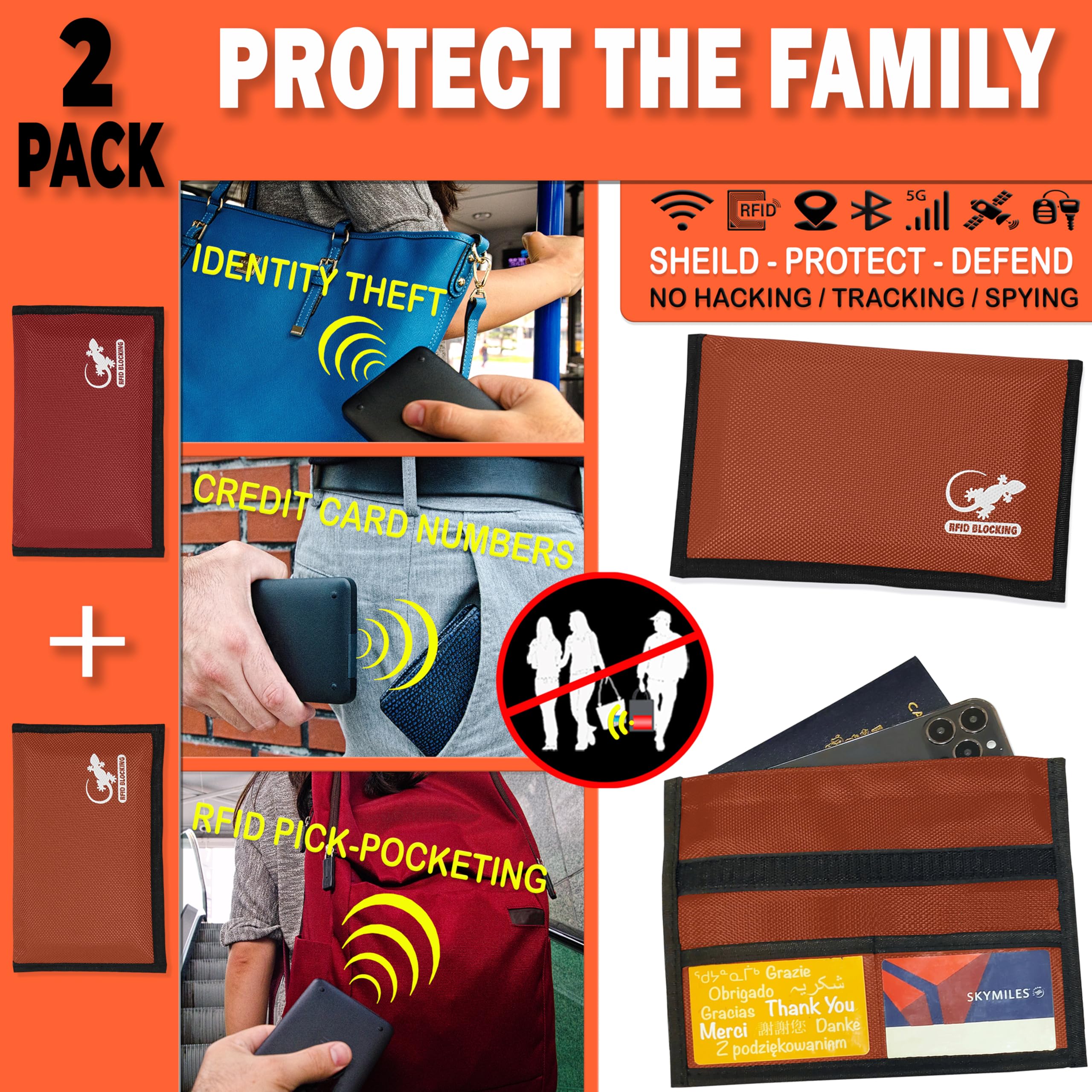 Faraday - Funda protectora antiseguimiento GPS RFID para llave de coche, bloqueo de señal de coche, funda protectora para teléfono celular, llave de coche, privacidad de datos, seguridad de