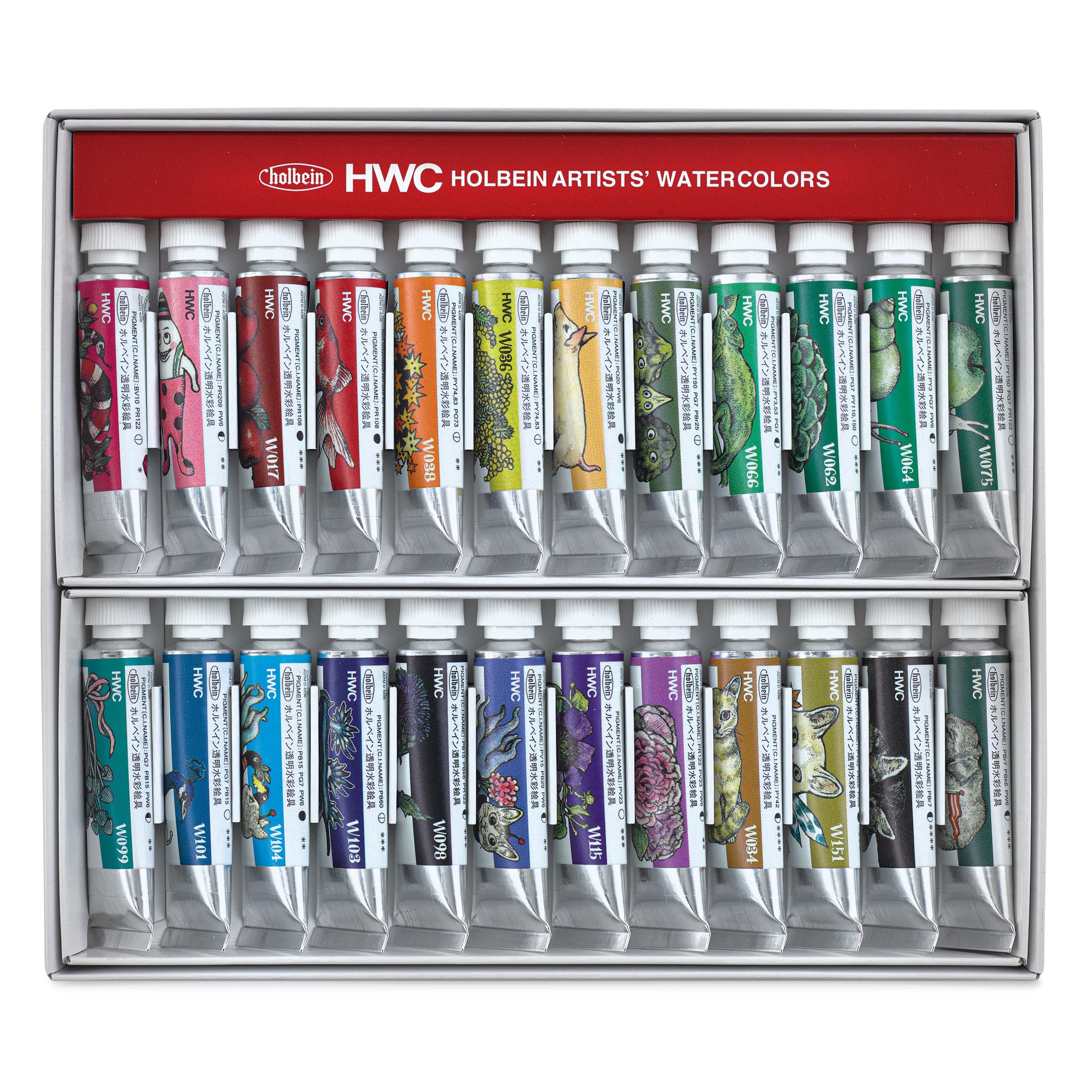 Amazon.com: Holbein Artists' Watercolors - Set of 24, Yuko Higuchi