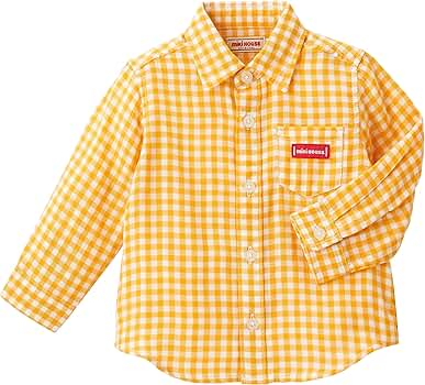 Amazon.co.jp: [ミキハウス] 長袖シャツ ギンガムチェック