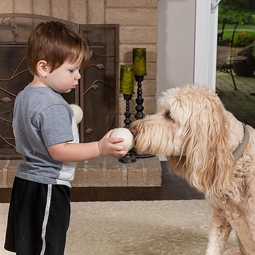 Vista 7 de Ecoigy - Bolas de secado de lana XL, paquete de 6 unidades, 100% lana de Nueva Zelanda pura, suavizante de tela natural, reduce las arrugas