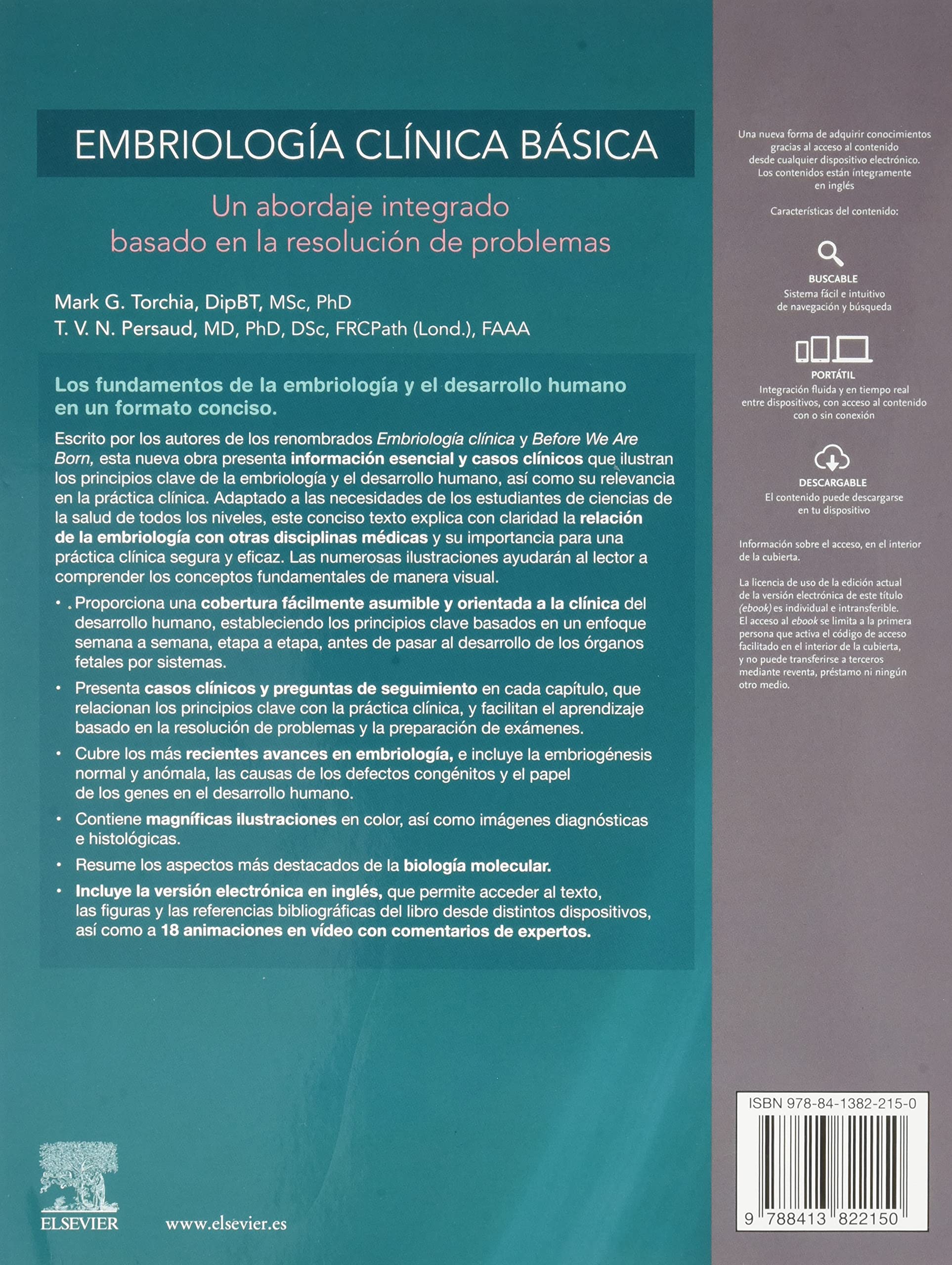 Embriología clínica básica: Un abordaje integrado, basado en la resolución de problemas