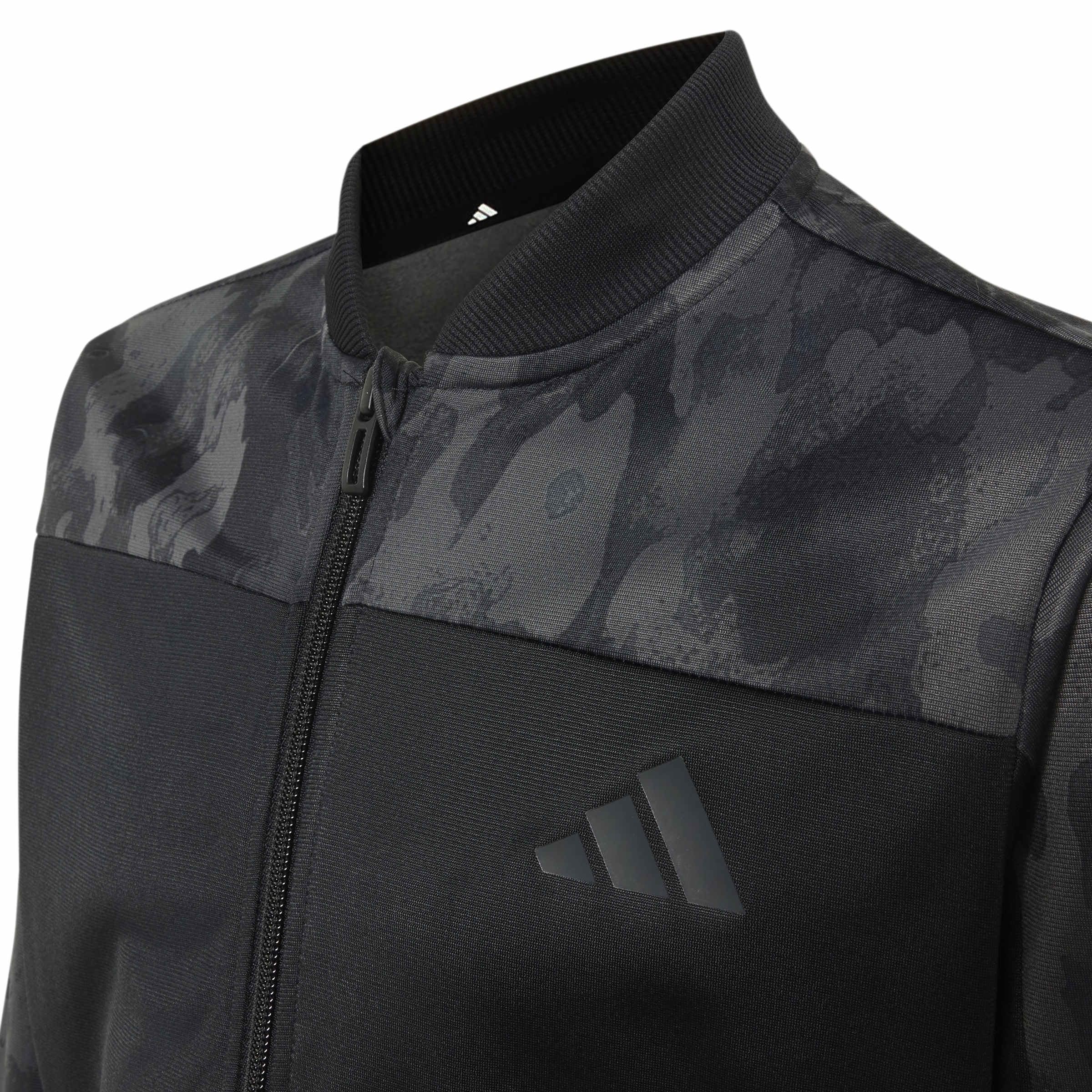 adidas Unisex - Bambini e ragazzi Seasonal Essentials Tricot Track_Suit, black/carbon, 11-12 Years