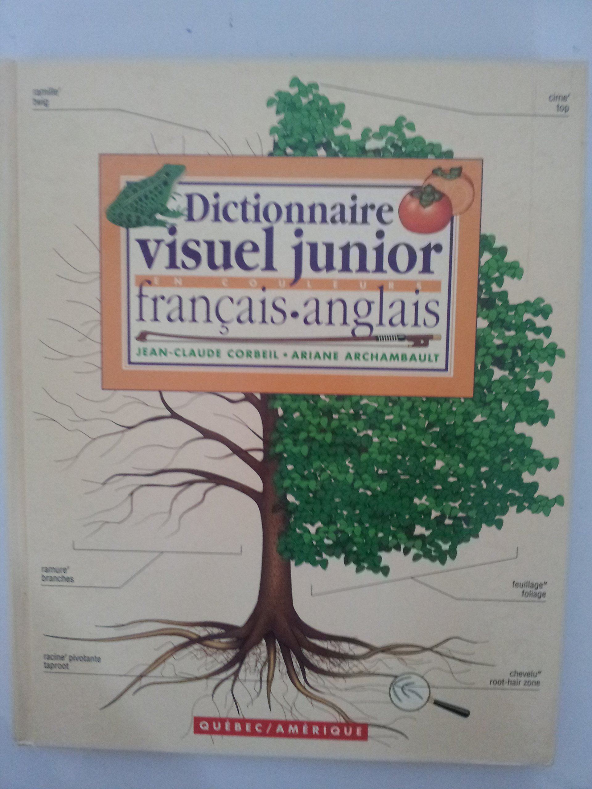 DiCTIONNAIRE VISUEL JJUNIOR FRANÇAIS ANGLAIS [Hardcover]
