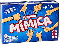 Jogo De Tabuleiro Fazendo Mimica Coluna Multicor