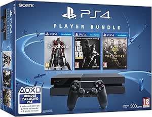 PlayStation 4: Console + The Order + Bloodborne + The Last Of Us [Bundle Limited]