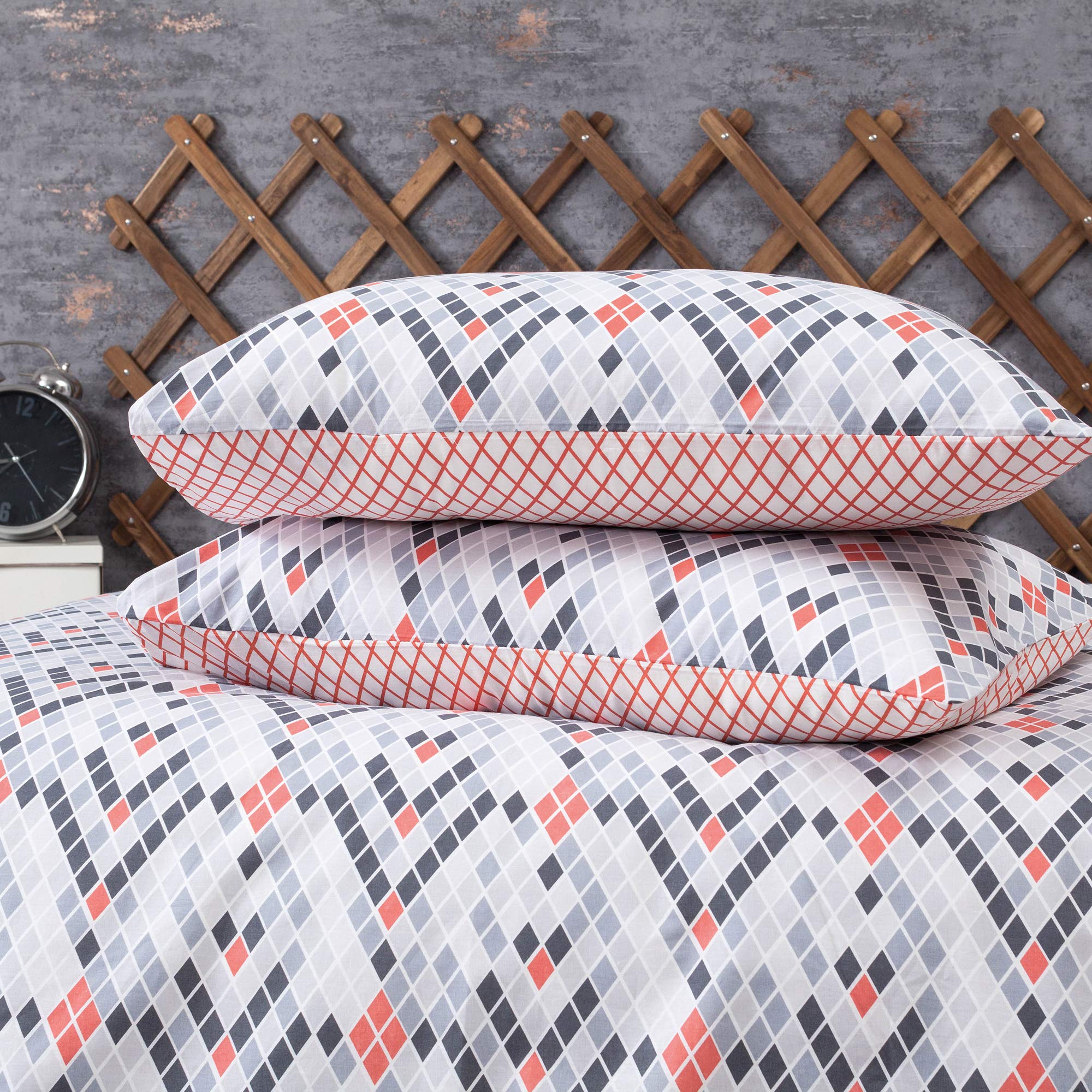 Amazon.co.jp: SUSSEXHOME オレンジパラダイス羽毛布団カバーセット