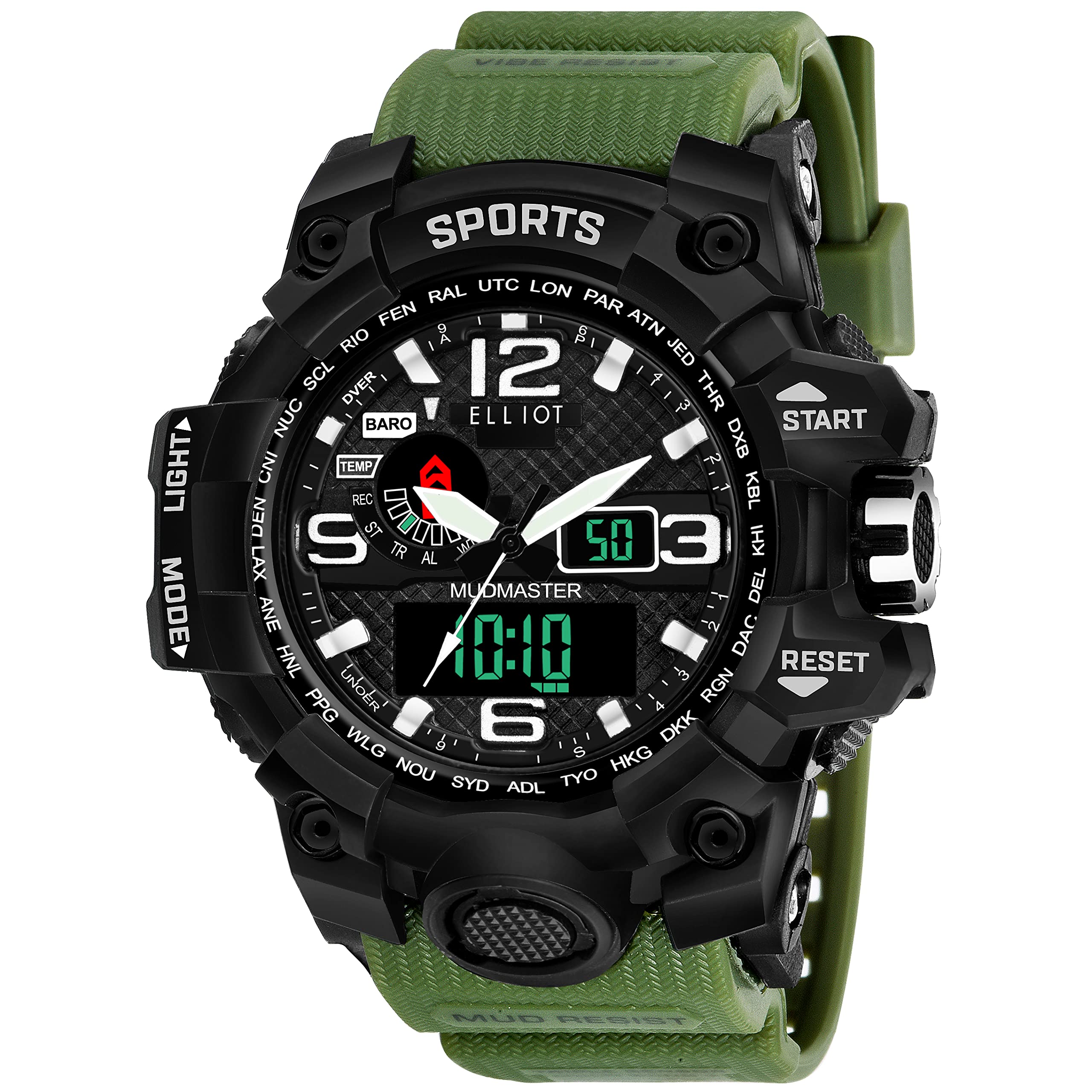 Elliot Branded Analog Digital Mens Watch with One Year Warranty - EWTM-SPORTS-II-020402 (B0B6T5JQW3) Amazon Price History, Amazon Price Tracker