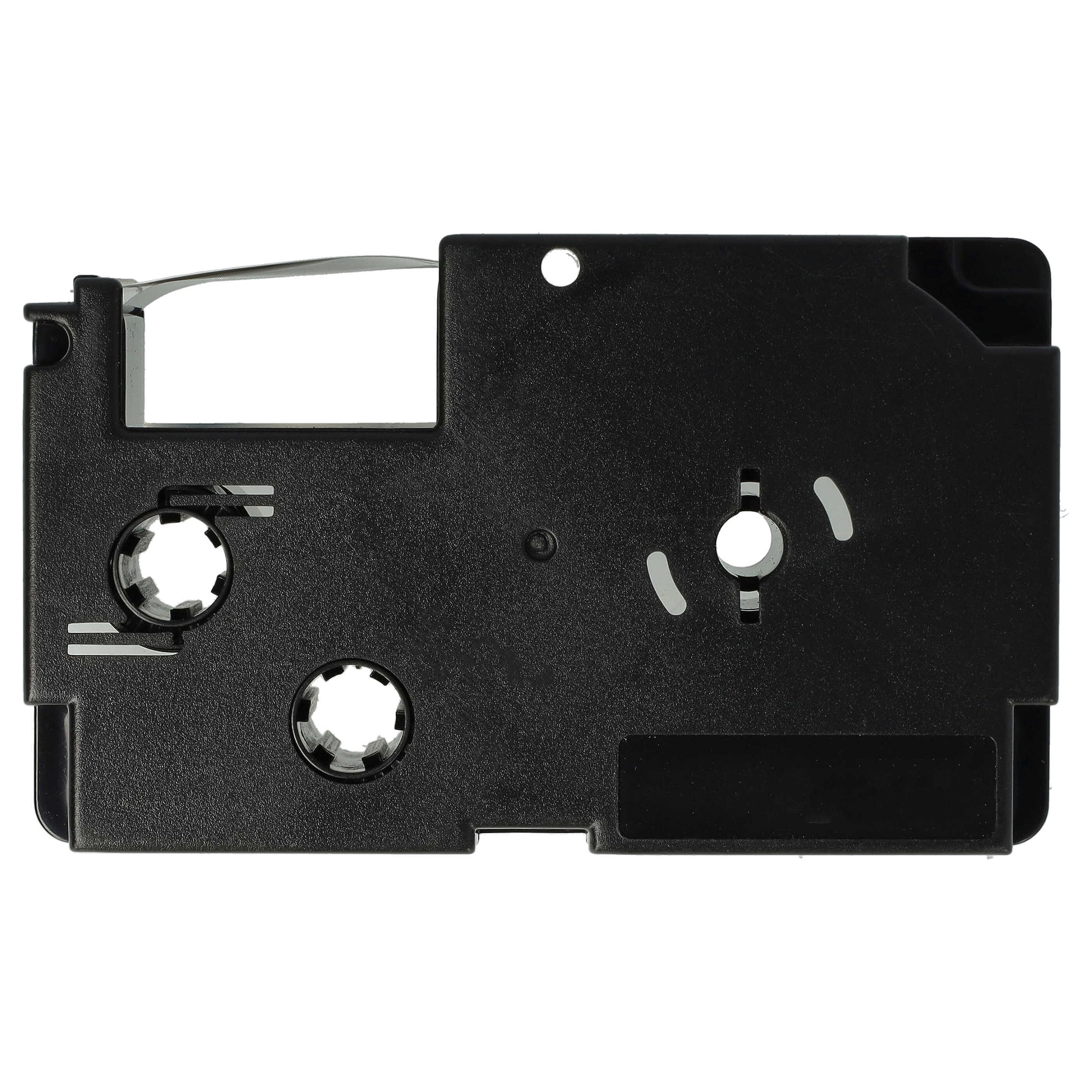 vhbw 10x Schriftband-Kassette Ersatz für Casio XR-18WE