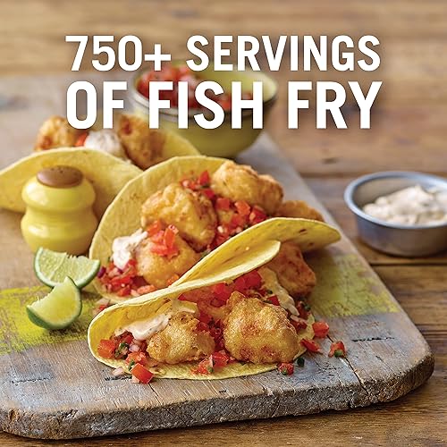 Miniatura 5 de Zatarain's Fish Fri, 25 libras  Una caja de 25 libras de mezcla de condimentos para patatas fritas de pescado, lo mejor para empanizar mariscos o