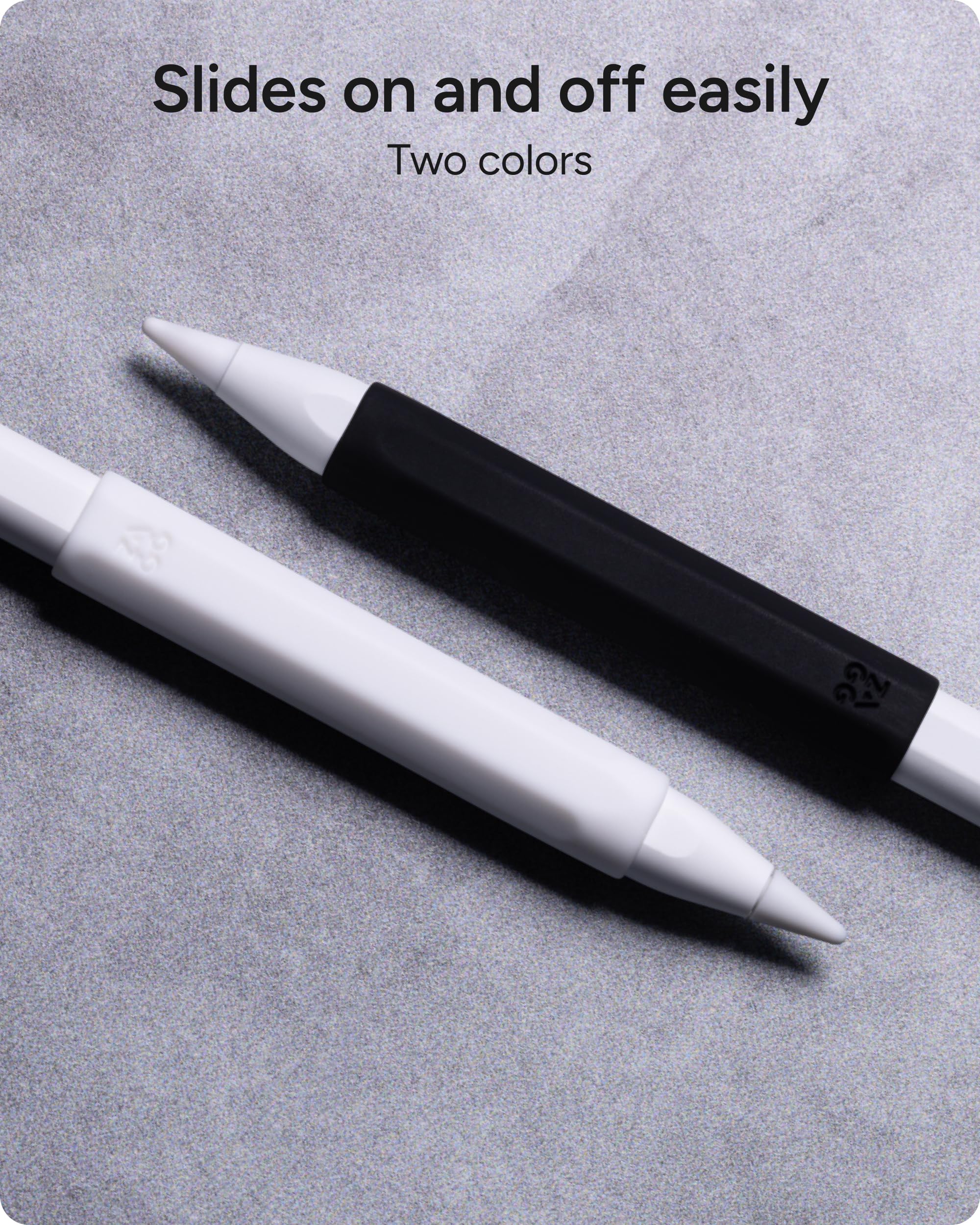 Amazon.com: ZAGG 2-Pack Silicone Grips for Apple Pencil (1st Gen