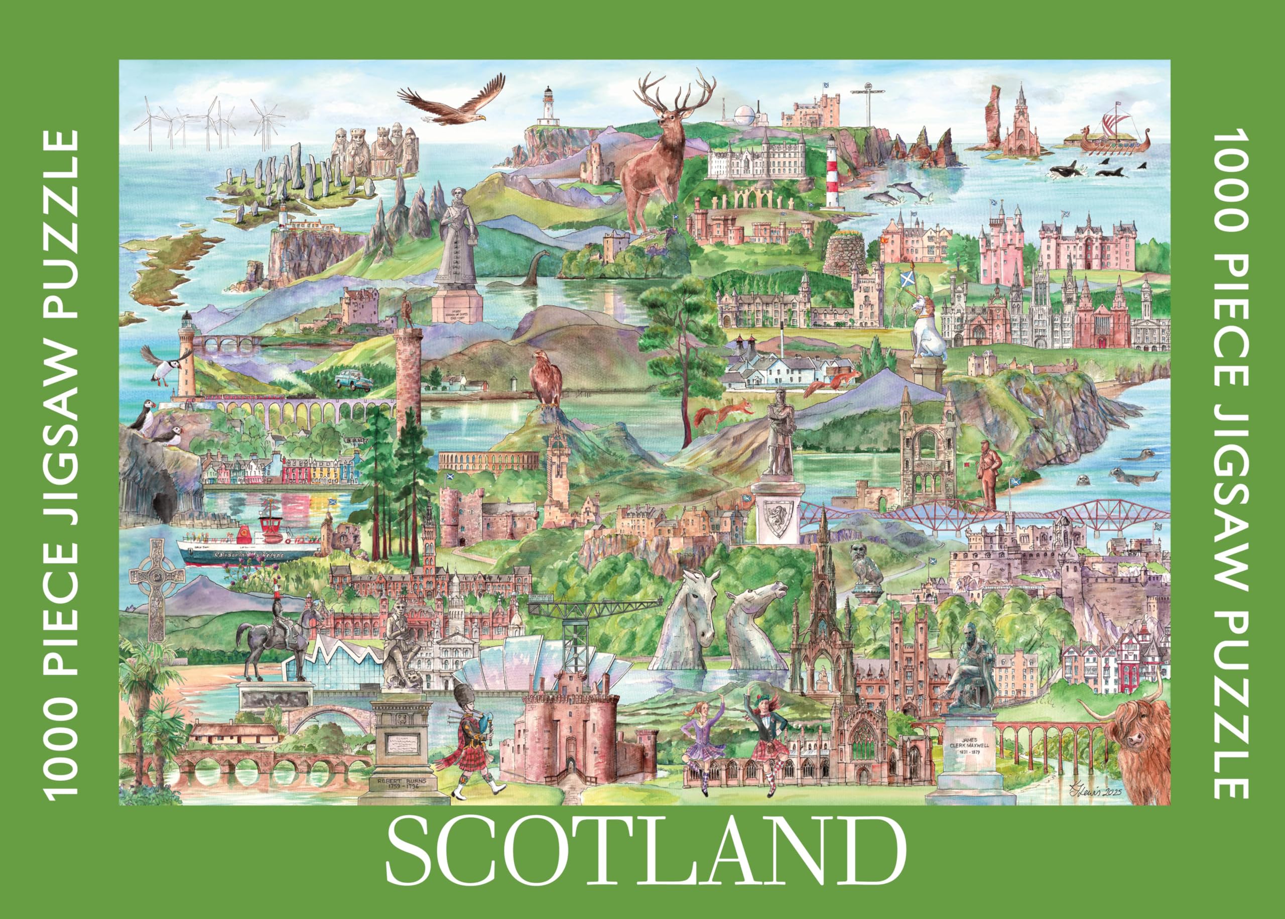 Scotland: 1000 Piece Jigsaw